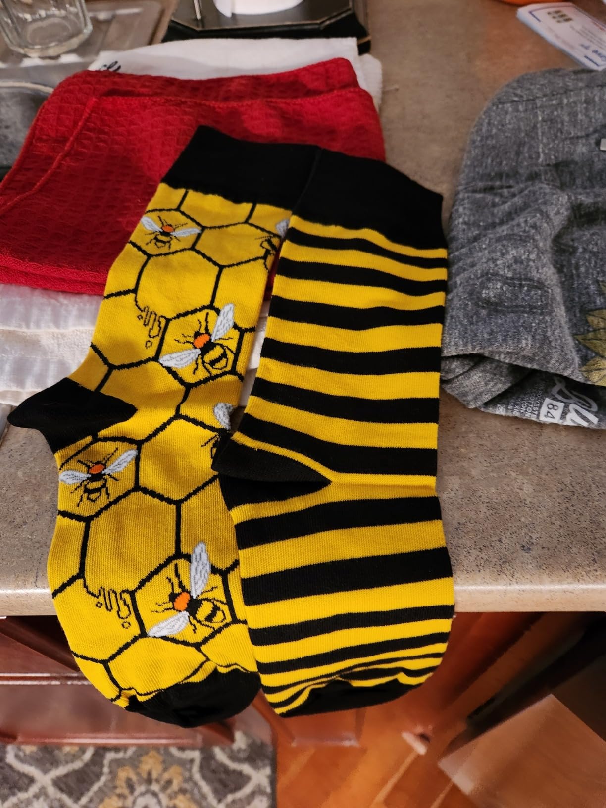 TODO Funny Socks for Men, Women - Novelty Dress Mens Socks Funny Christmas Gift, Fun Socks - EU Production customer photo 1