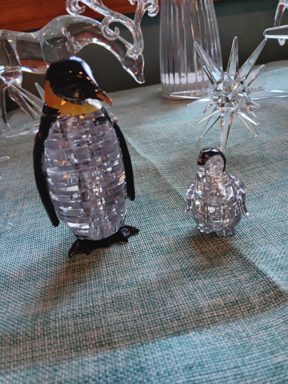 BePuzzled | Penguin and Baby Original 3D Crystal Puzzle, Ages 12 and Up customer photo 1