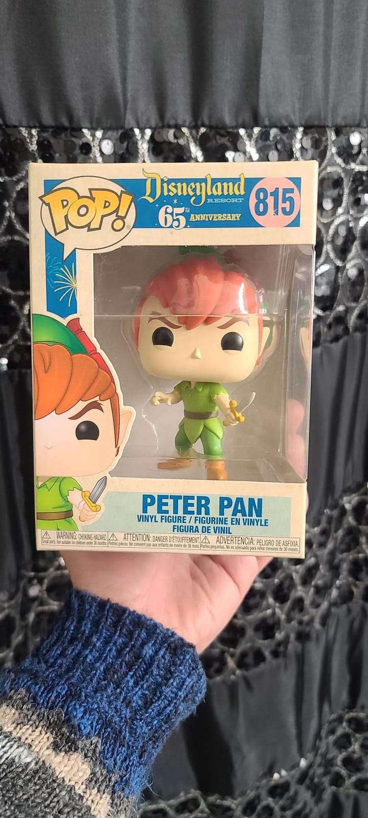 Funko Pop! Disney: Disney 65th - Peter Pan, 3.75 inches, Green customer photo 1