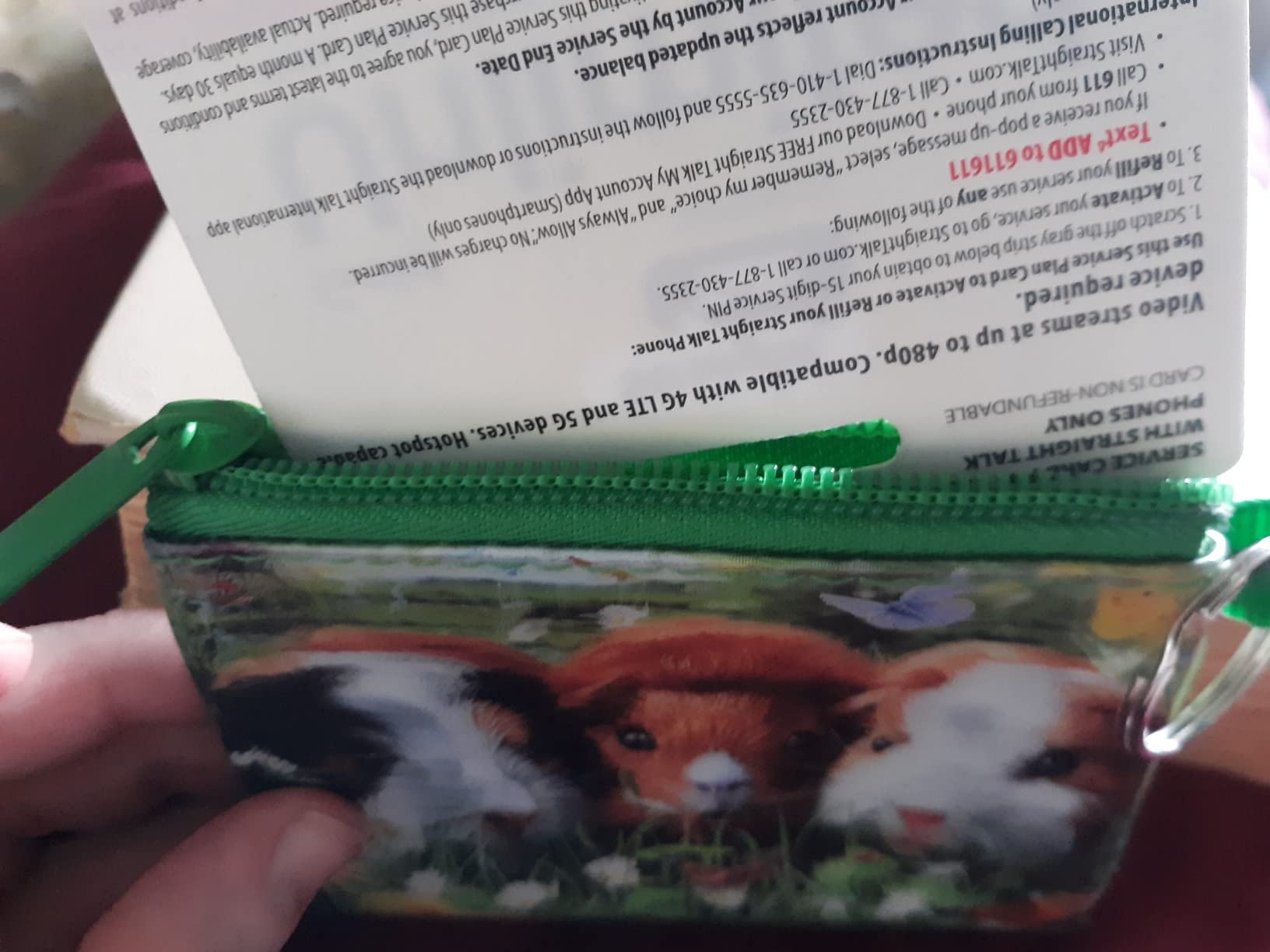 3D LiveLife Coin Purse - Ring-Tailed Lemurs from Deluxebase. Lenticular 3D Lemur Purse. Cash, coin and card holder with secure zipper featuring artwork licensed from renowned Michael Searle customer photo 2