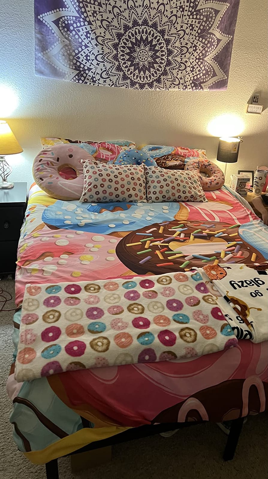 Feelyou Kids Ladybugs Duvet Cover Full Size 3Pcs for Boys Girls customer photo 1