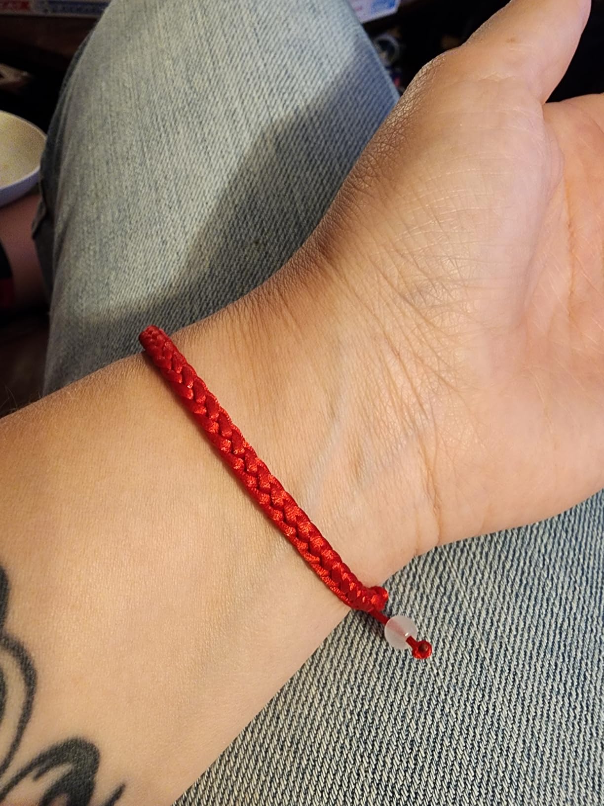 Desimtion Couples Bracelets Red String of Fate Matching Bracelets for Couples Gifts for Him and Her, Long Distance Relationship Gifts customer photo 1