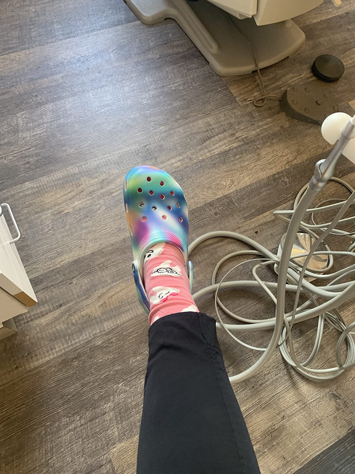 HAPPYPOP Gifts for Nurses Dental Assistants - Dentist Hygienist Tooth Gifts, Nursing Socks customer photo 1