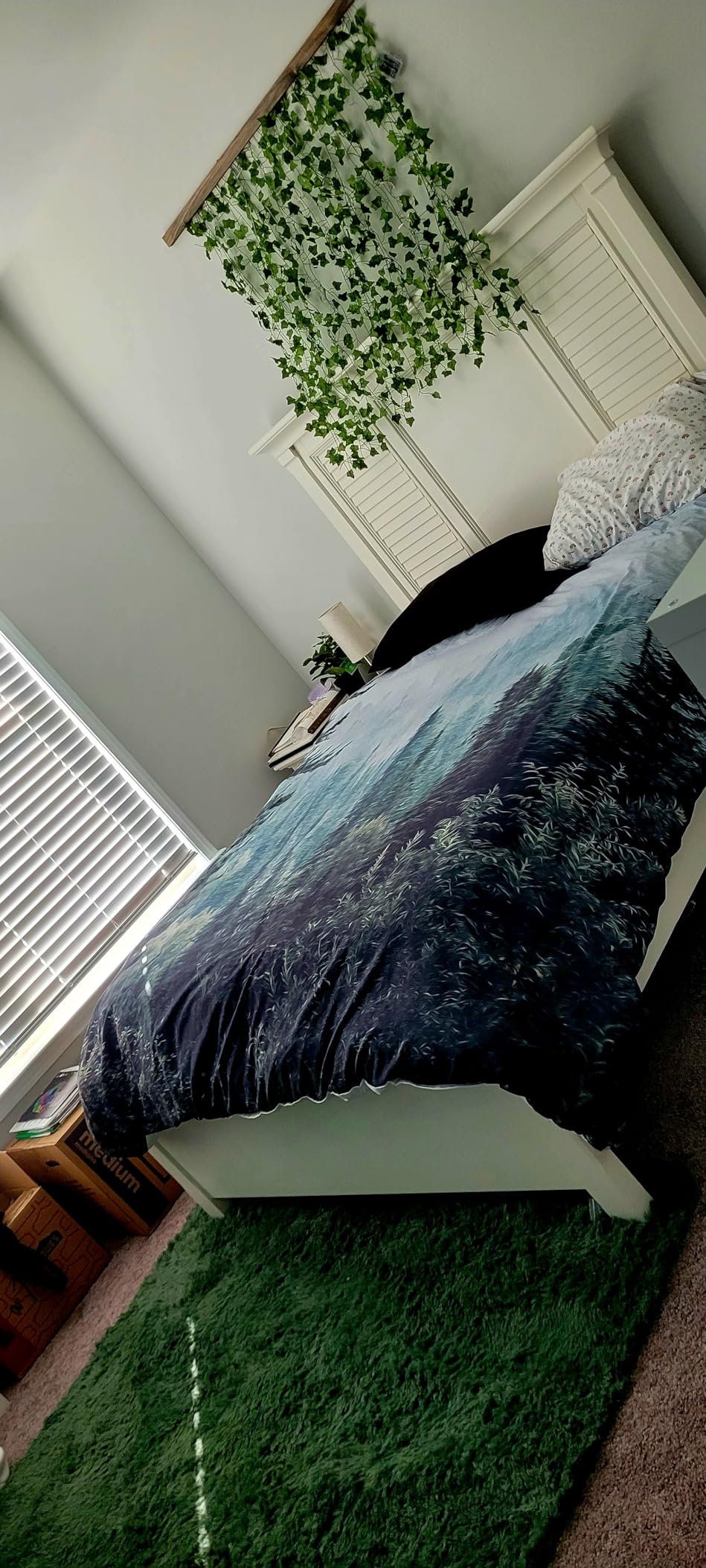 Erosebridal American Flag Bedding Set Bald Eagle Duvet Cover Patriot United States Flag Comforter Cover for Kids Teen Boys Independence Fourth of July Theme Quilt Cover with 1 Pillow Case Twin Size customer photo 2