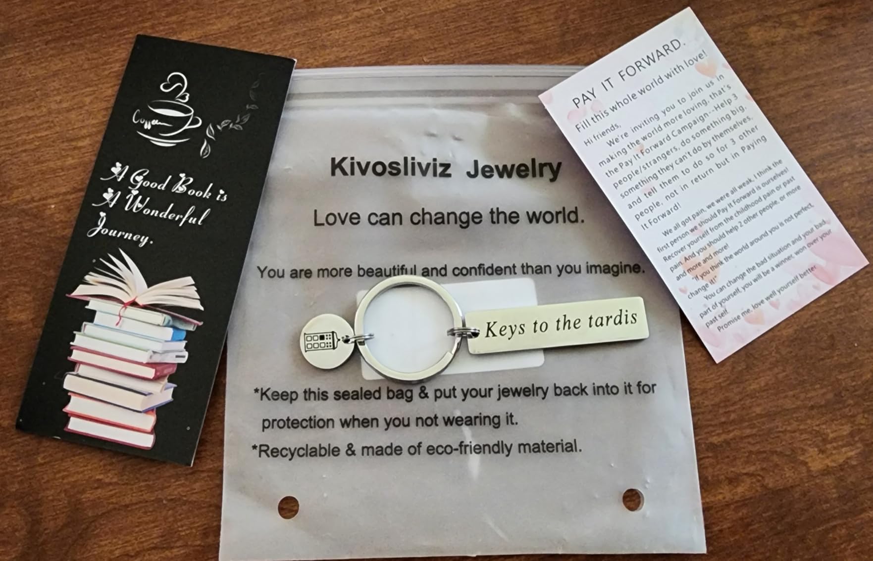 Kivosliviz Dr Who Gifts - Doctor Who Keychain & Key Ring - Jewelry & Merchandise customer photo 2