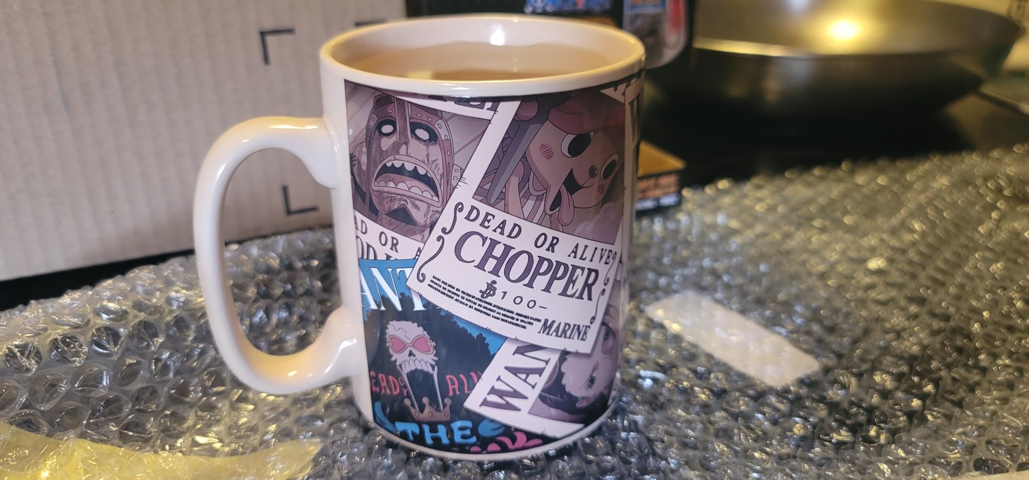ABYSTYLE One Piece Wanted Heat Change Mug 16 Fl Oz Anime Manga Drinkware customer photo 1
