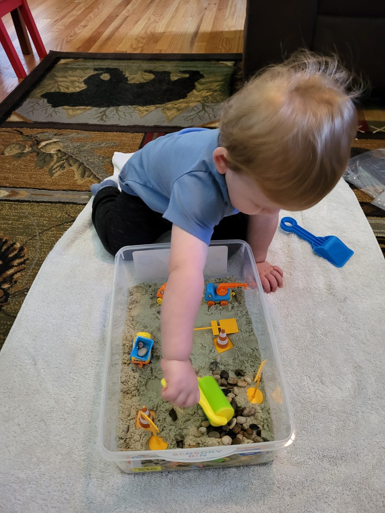 Creativity for Kids Sensory Bin: Outer Space Toys - Preschool and Toddler Sensory Toys, Kids Gifts for Boys and Girls Ages 3-5+, 10.25 x 14.5 x 4.75 inches customer photo 1