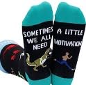 IRISGOD Funny Nerd Socks | Cool Stocking Stuffers | Holiday Gifts For Men and Women customer photo 2
