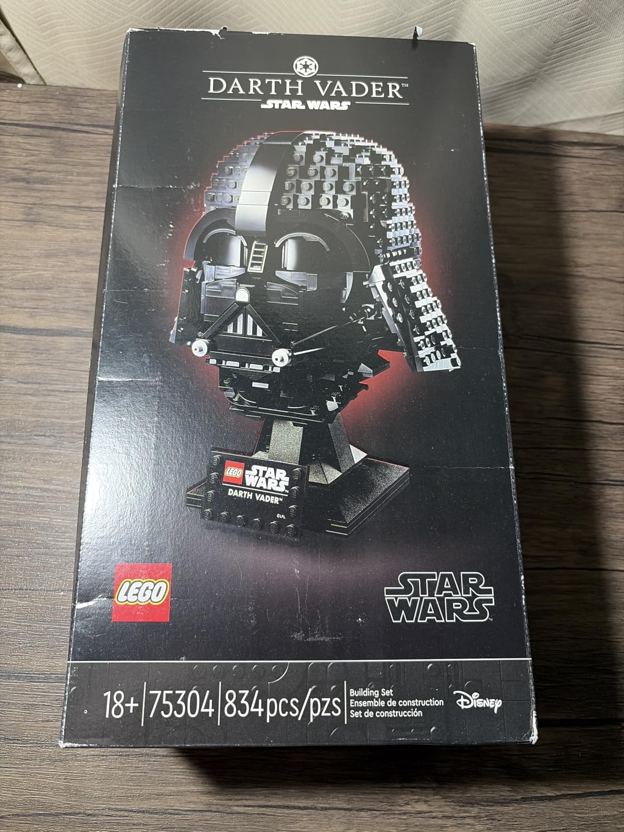 LEGO Star Wars Darth Vader Helmet Building Set for Adults - Collectible Model Kit for Men & Women, Ages 18+ Years - Gifts for Christmas for Men & Women - 75304 customer photo 1