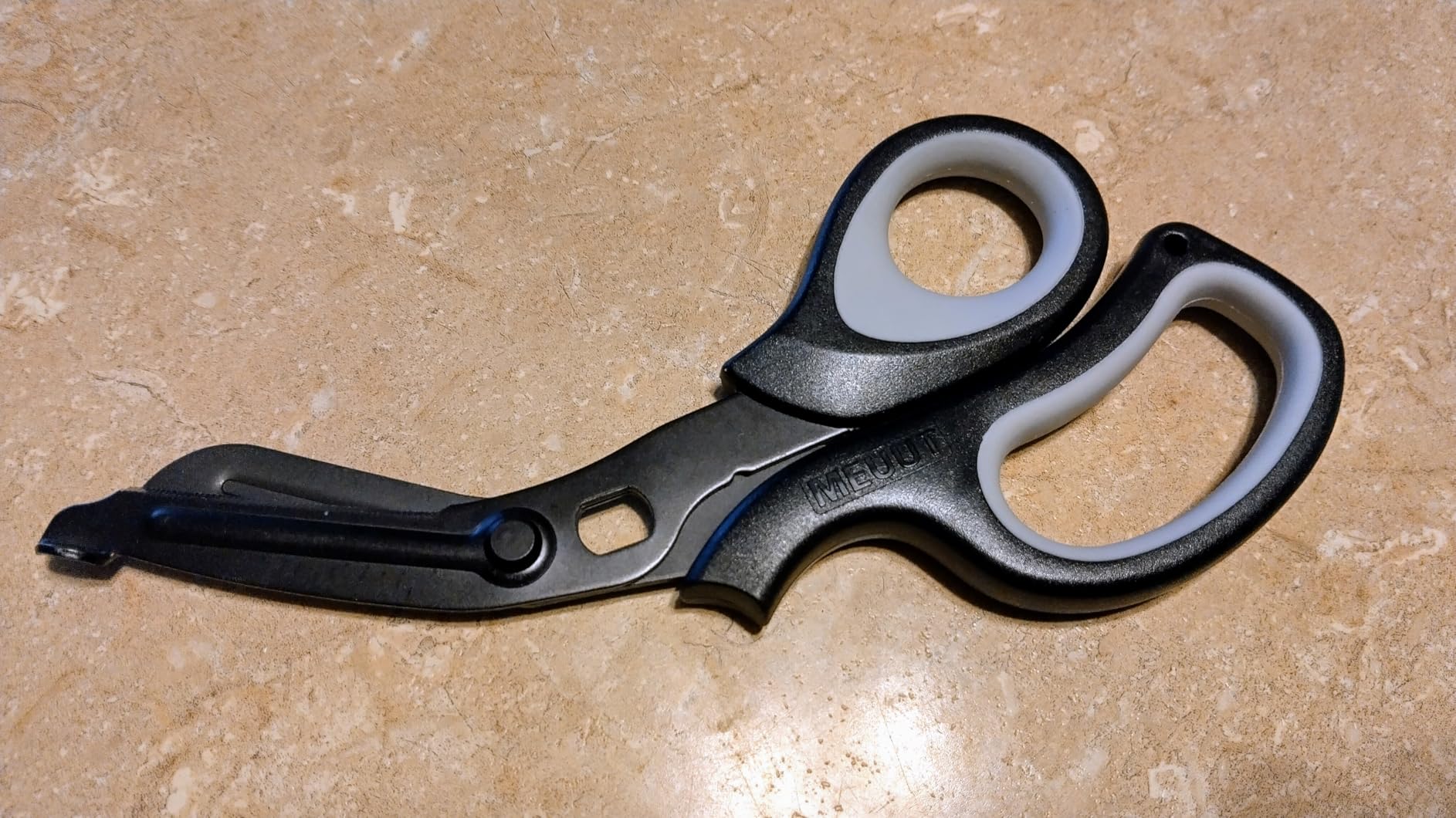 MEUUT Trauma Shears 2-Pack Medical Scissors Ambidextrous for Nurses EMT | 7.8