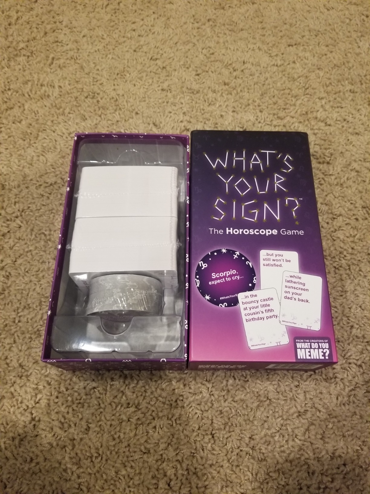 WHAT DO YOU MEME? What's Your Sign? The Horoscope Game for Astrology Lovers customer photo 1
