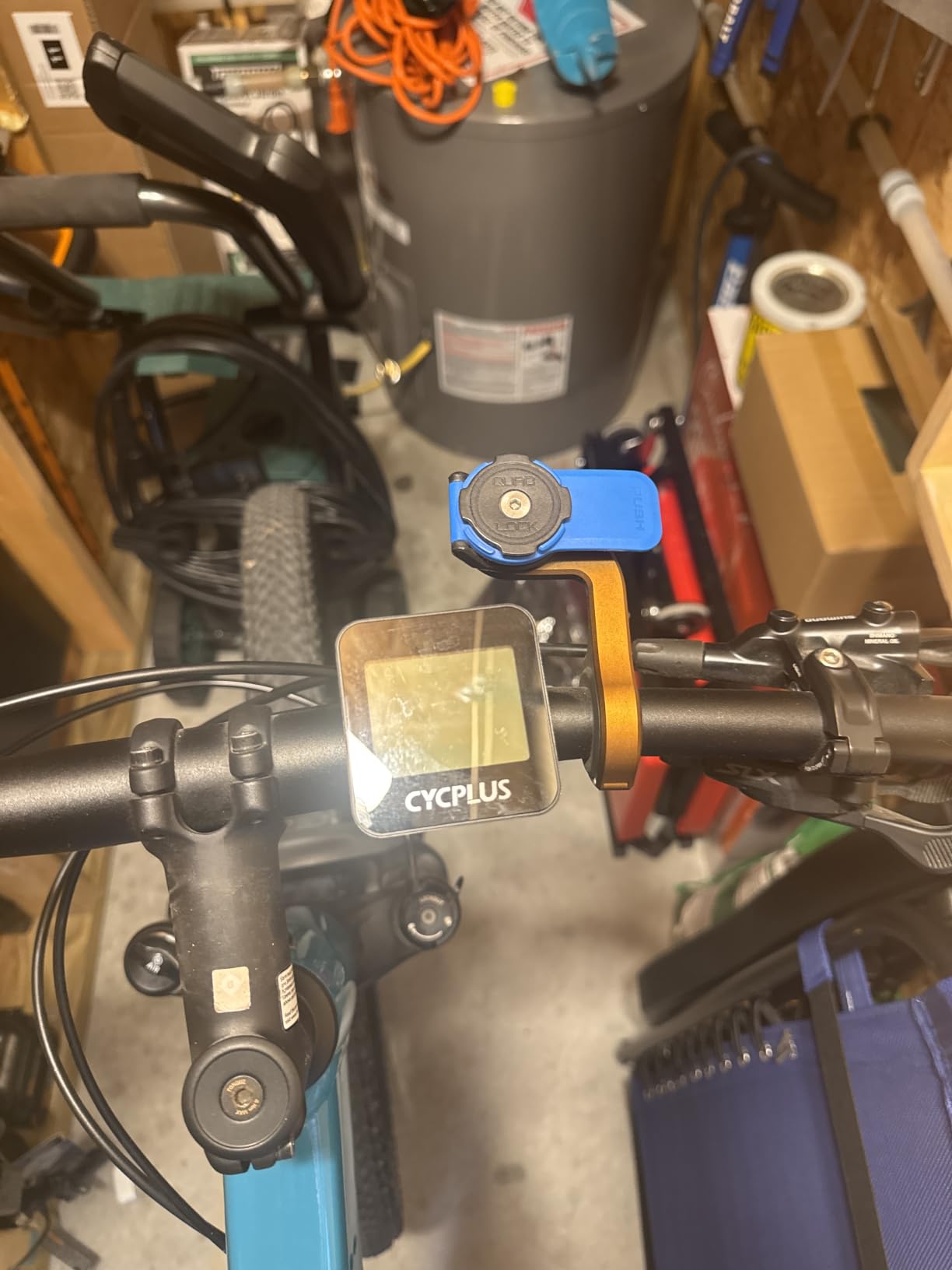 CYCPLUS GPS Bike Computer, Wireless Cycling Computer with Automatic Backlight, Bicycle Speedometer Odometer with Waterproof and Large Battery, Provide Professional Data Analysis(New Upgraded) customer photo 1