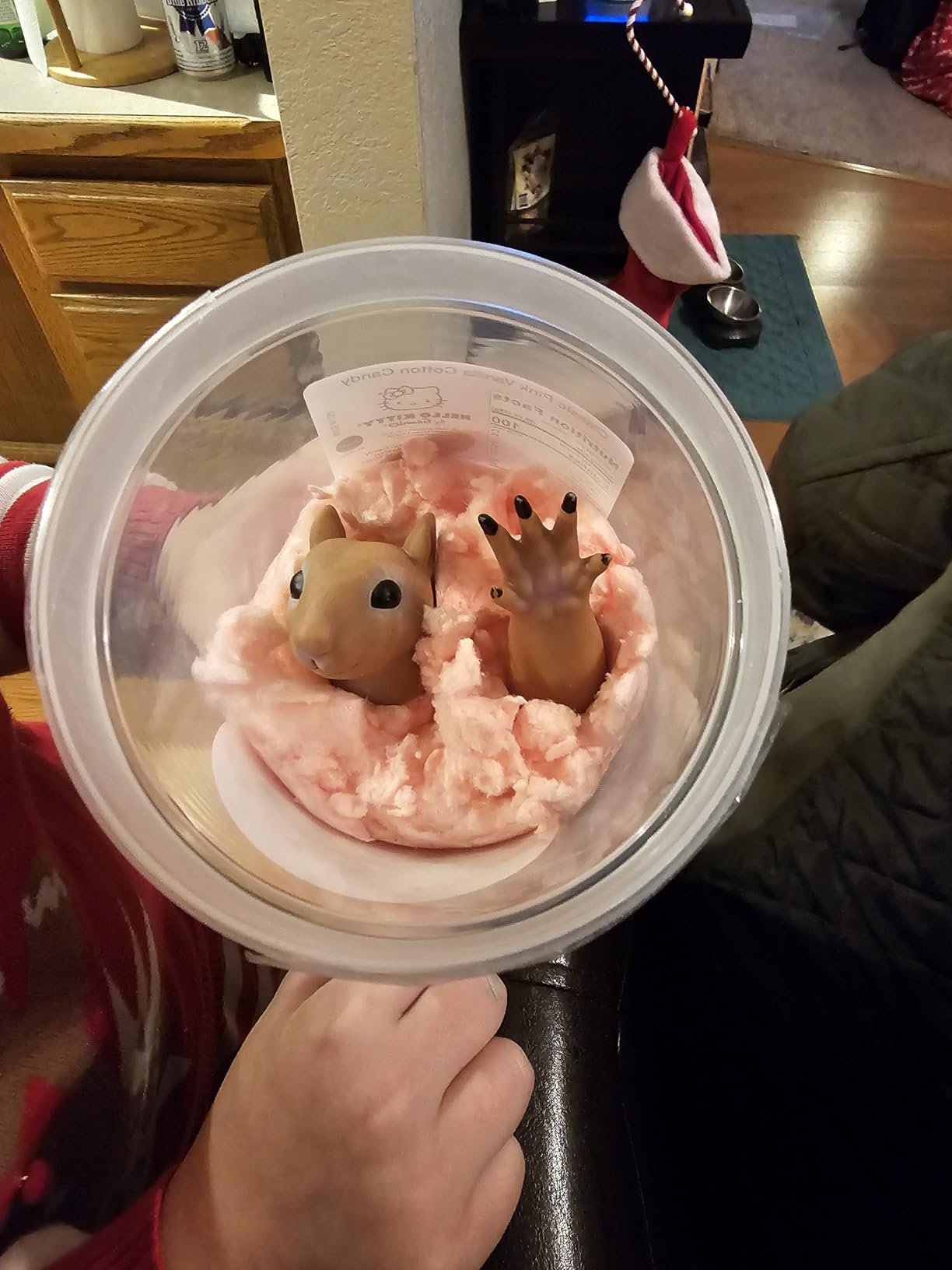 Squirrel Finger Puppet, Mini Animal Puppet for Storytelling, Party Favors and Quirky Gifts customer photo 1