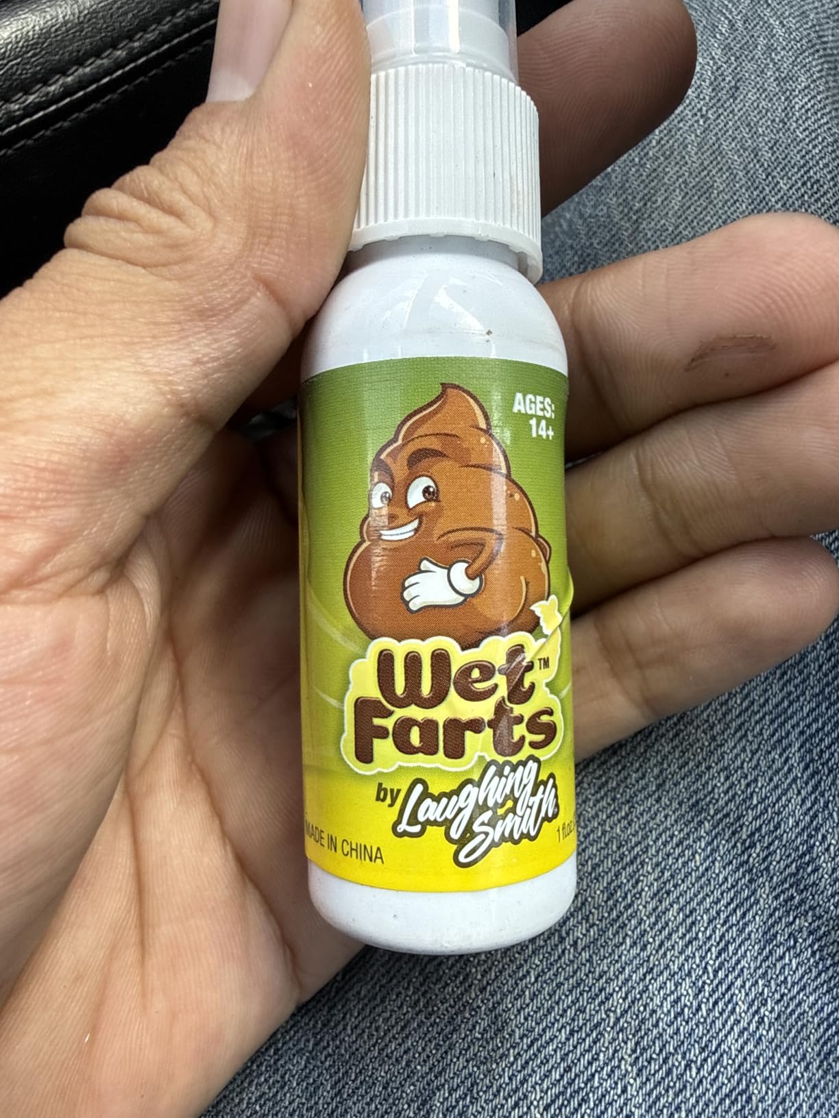 Laughing Smith - Wet Farts - Potent Stink Spray - Extra Strong Stink - Hilarious Gag Gifts & Pranks for Adults or Kids - Prank Stink Stuff - Non Toxic - Smells Like Really 'Bad' Gas customer photo 2