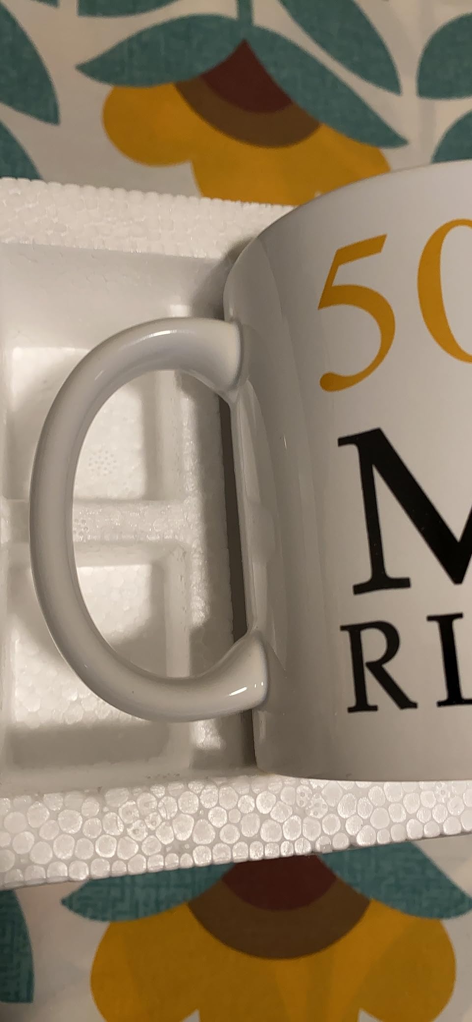 Kwieema 50th Wedding Anniversary for Couples, Golden 50th Anniversary for Parents, 50th Wedding Anniversary Coffee Mugs Grandparents Couples Mugs 50 Year Parents Anniversary Mug customer photo 1