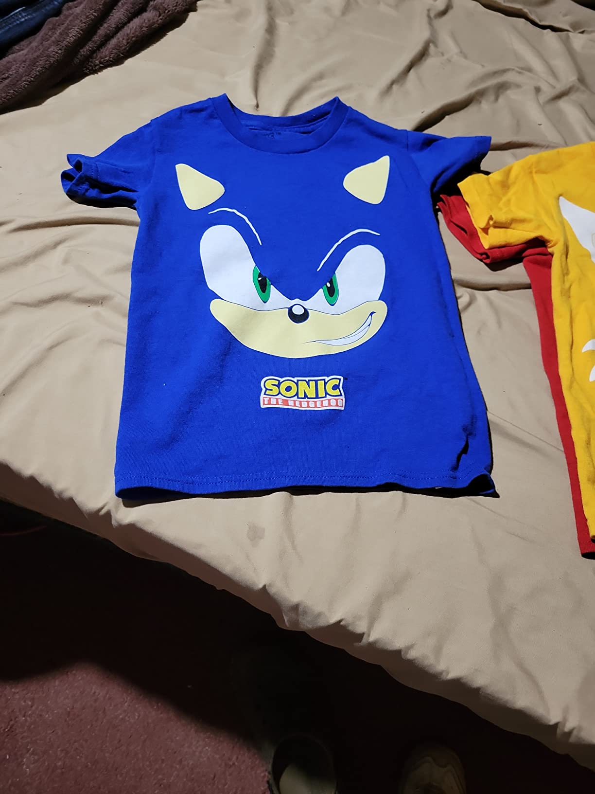 SEGA Boys' Sonic the Hedgehog Boys 3-Pack T-Shirt Bundle, Sonic, Tails, Knuckles customer photo 1