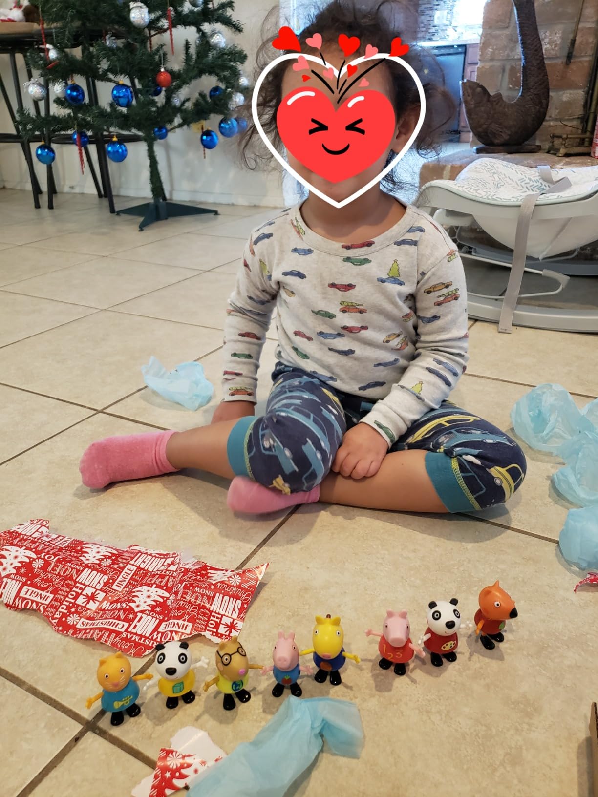 Peppa Pig School Classroom Toy Figures 8-Pack, Peppa Pig, George Pig, Peggi Panda, Candy Cat and More, Back to School Gifts for Kids, Ages 3+ (Amazon Exclusive) customer photo 2