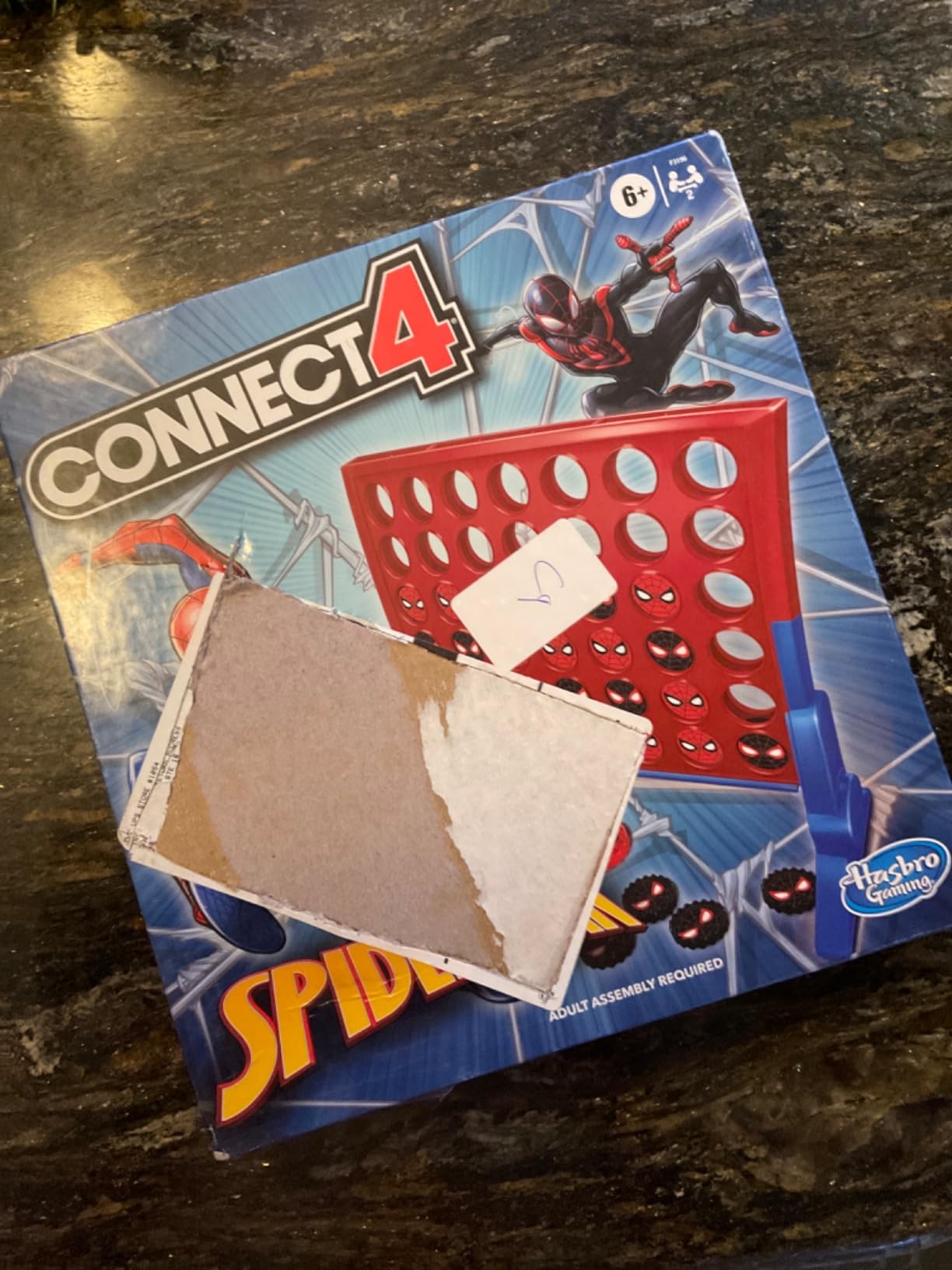 Hasbro Gaming Connect 4 Marvel Spider-Man Edition, Strategy Board Game for 2 Players, Ages 6 and Up (Amazon Exclusive) customer photo 1