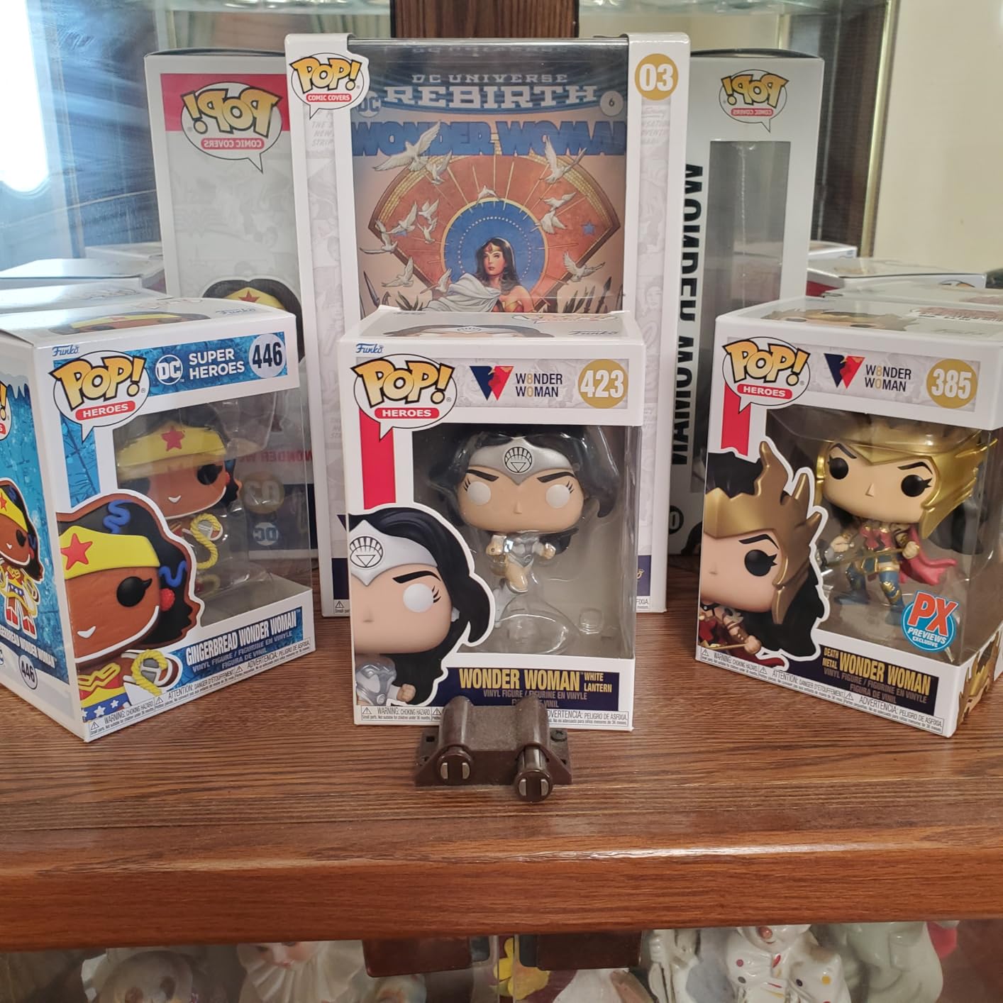 Funko POP! Heroes: DC Comics Wonder Woman 80th - Odyssey | Official Merch - Collectable Vinyl Figurine for Shelf Display - Birthday Gift Idea for Fans and Collectors customer photo 1