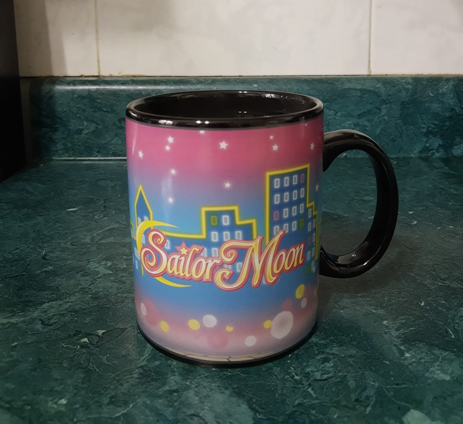JUST FUNKY Sailor Moon Anime Manga Heat Reactive Color Changing Tea Coffee Mug Cup customer photo 1