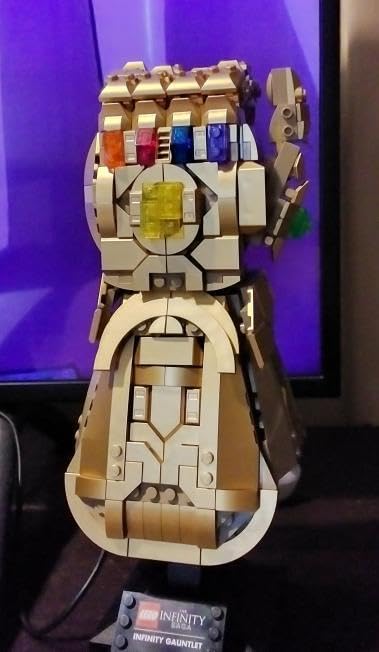 LEGO Marvel Infinity Gauntlet Set 76191 Collectible Thanos Glove with Infinity Stones, Building Set, Avengers Gift Idea for Adults and Teens customer photo 2