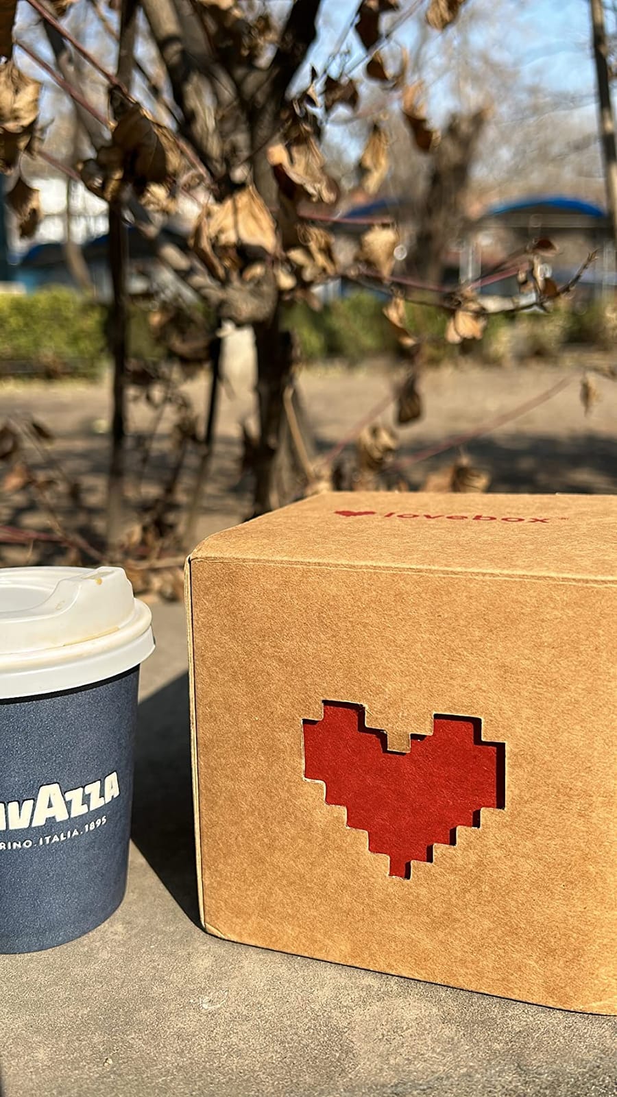 Lovebox Black & White Love Note Messenger | Meaningful Gift for Couple Gift, Long Distance Relationship customer photo 2