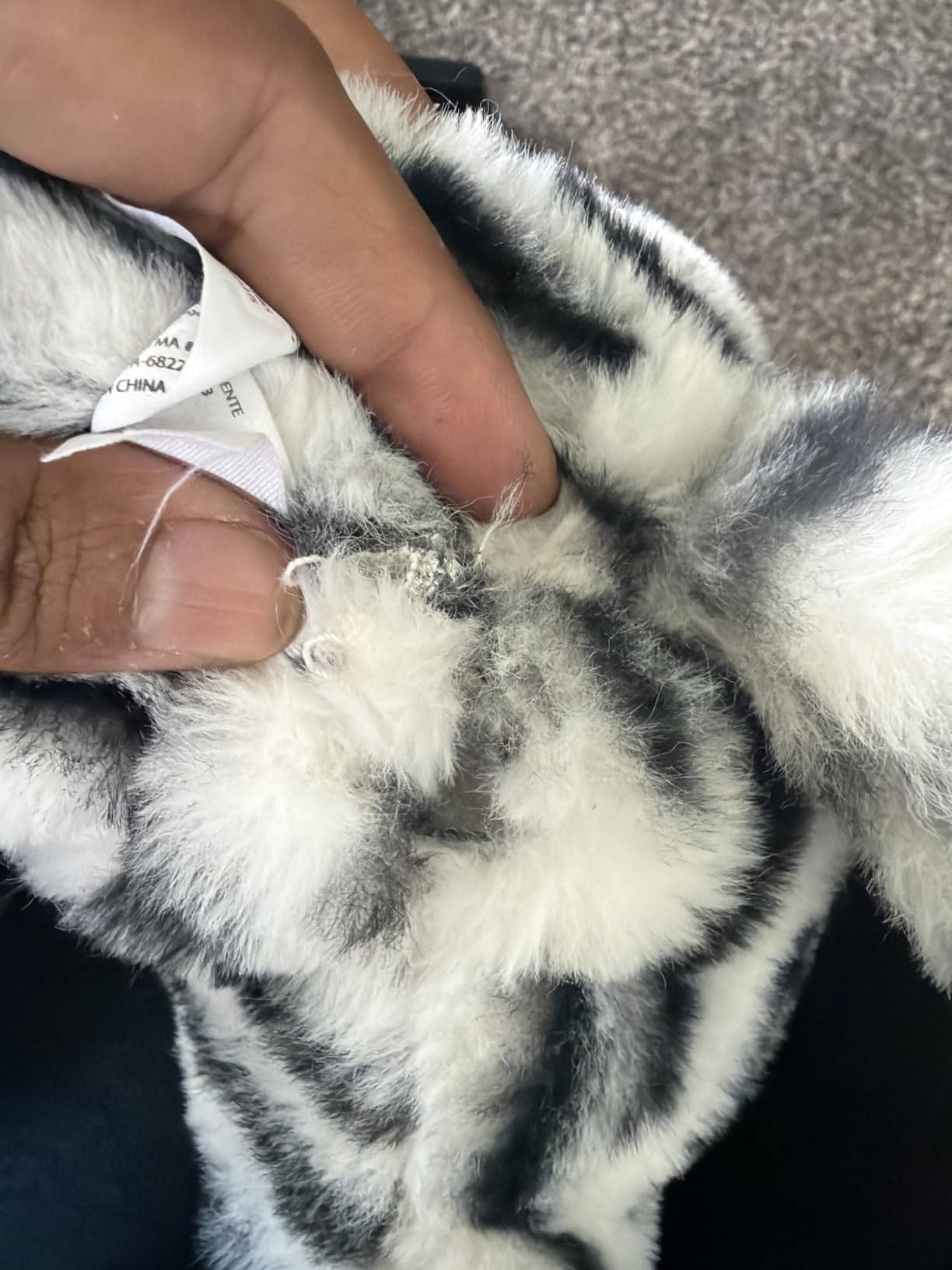 The Petting Zoo Zebra Stuffed Animal Plushie, Wild Onez, Kids Gifts, 12 in | Zebra Realistic Wildlife Zoo Animals by Zoologee. Great Toys for Girls and Boys. Plush Gifts for Kids customer photo 2