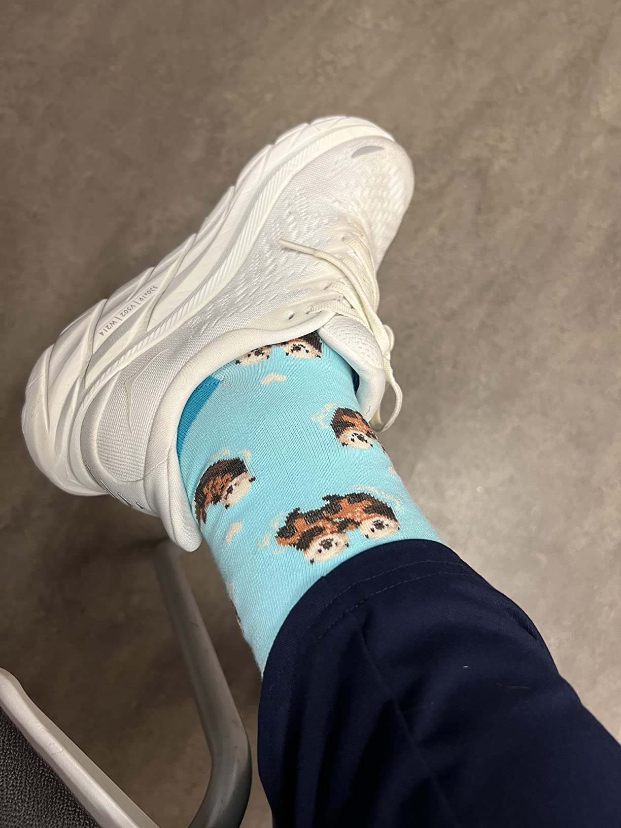 Women's Premium Comfort Animal Socks (Sea Otter (Blue)) 4-10 customer photo 1