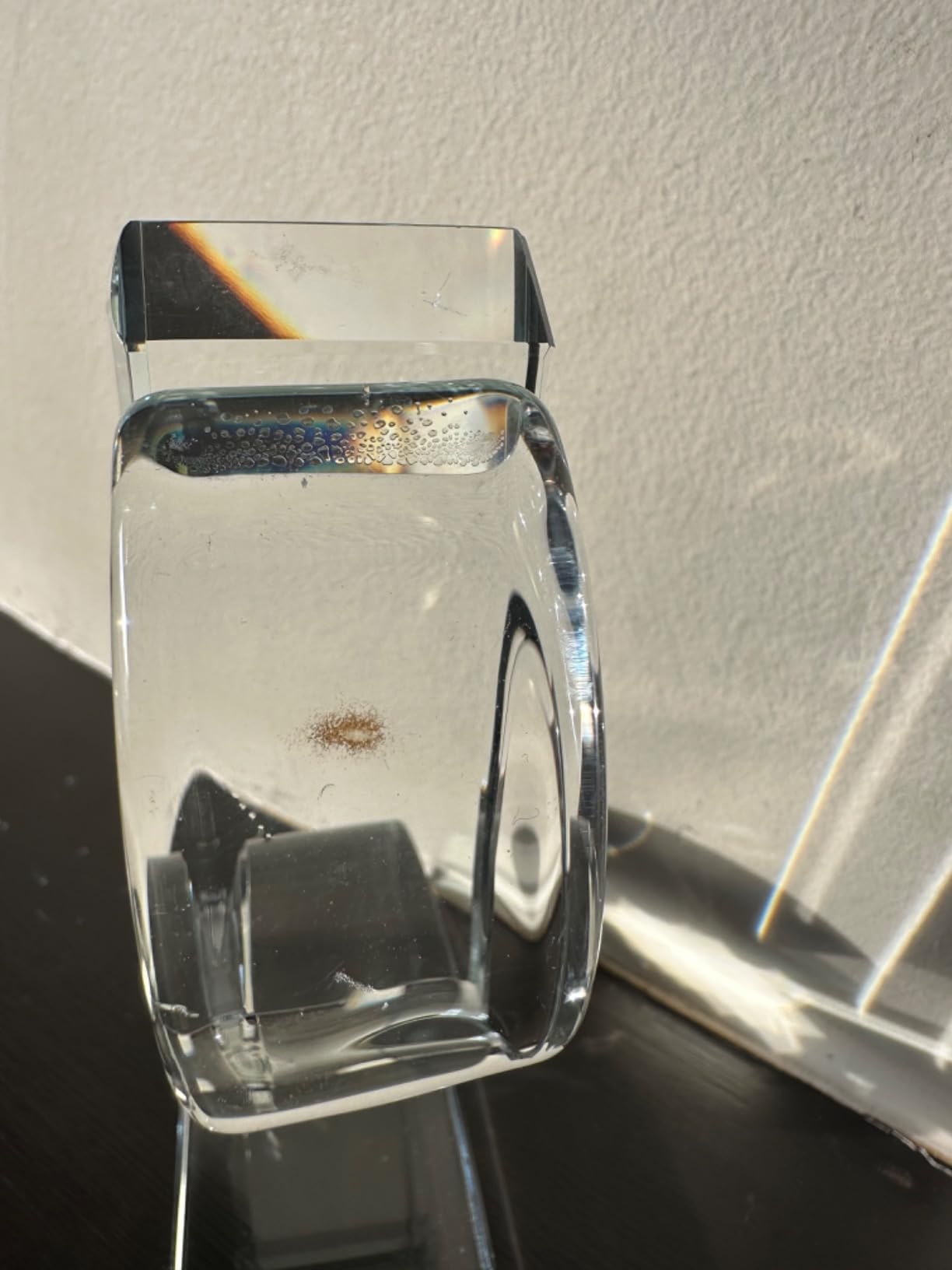 5 Inch Crystal Eighth Note Figurines Collectibles Glass Musical Sculpture | Crystal Music Statue for Home Piano Guitar Gifts Souvenirs customer photo 1