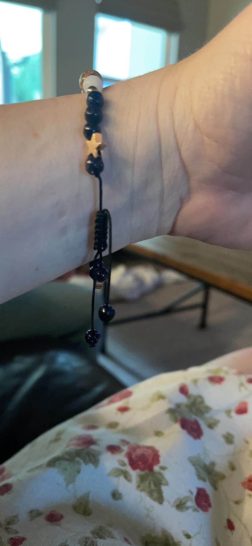 Solar System Galaxy Bracelet - The Eight Planets Guardian Star Lava Rock Stretch Yoga Chakra Aromatherapy Essential Oil Diffuser Bracelet for Men & Women customer photo 2