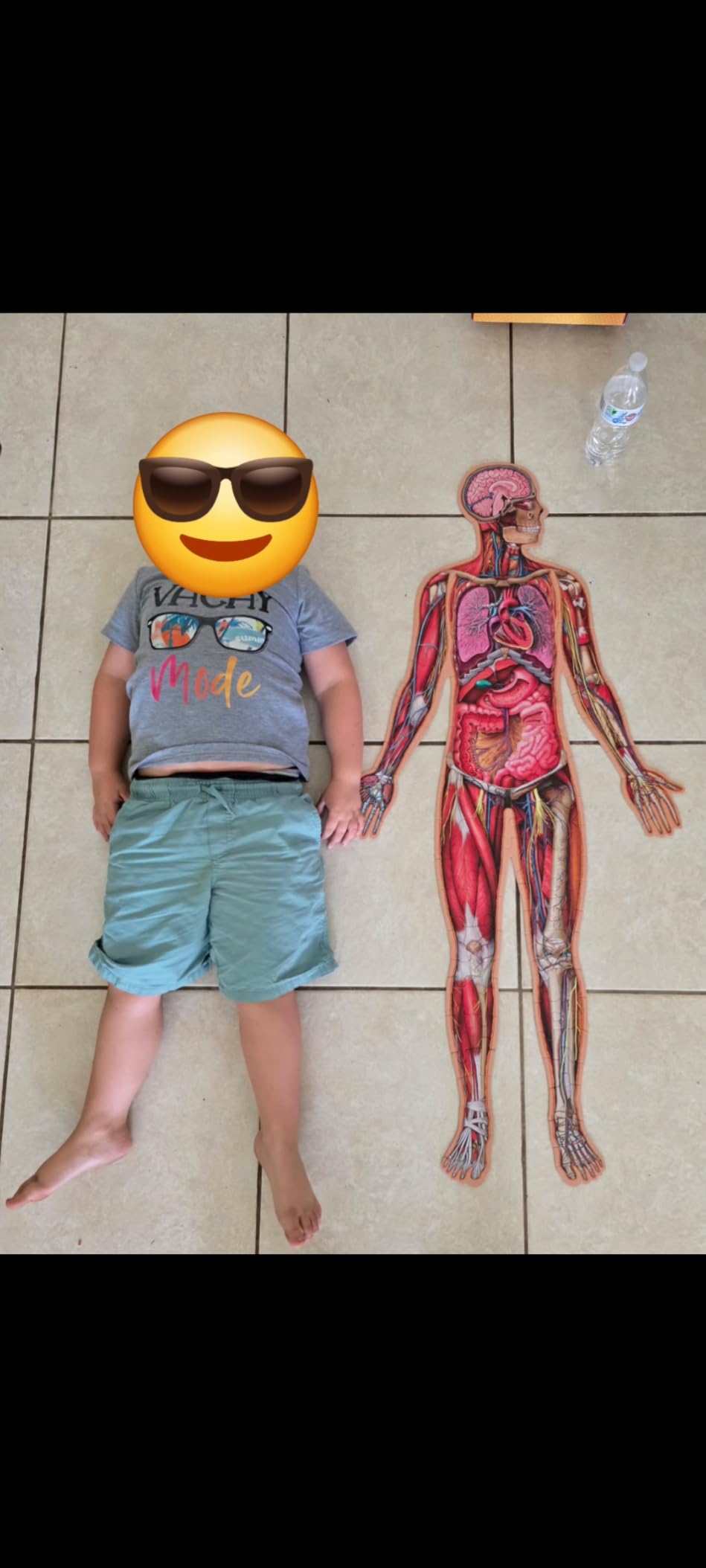 Human Anatomy Kids Floor Puzzle - Dr Livingston Jr's 100-Piece Full Body Jigsaw Puzzle - 4 FT Medically Accurate Floor Puzzles for Kids Ages 6-8, 4-8, 8-10 - Educational Toys for Children, Toddlers customer photo 1