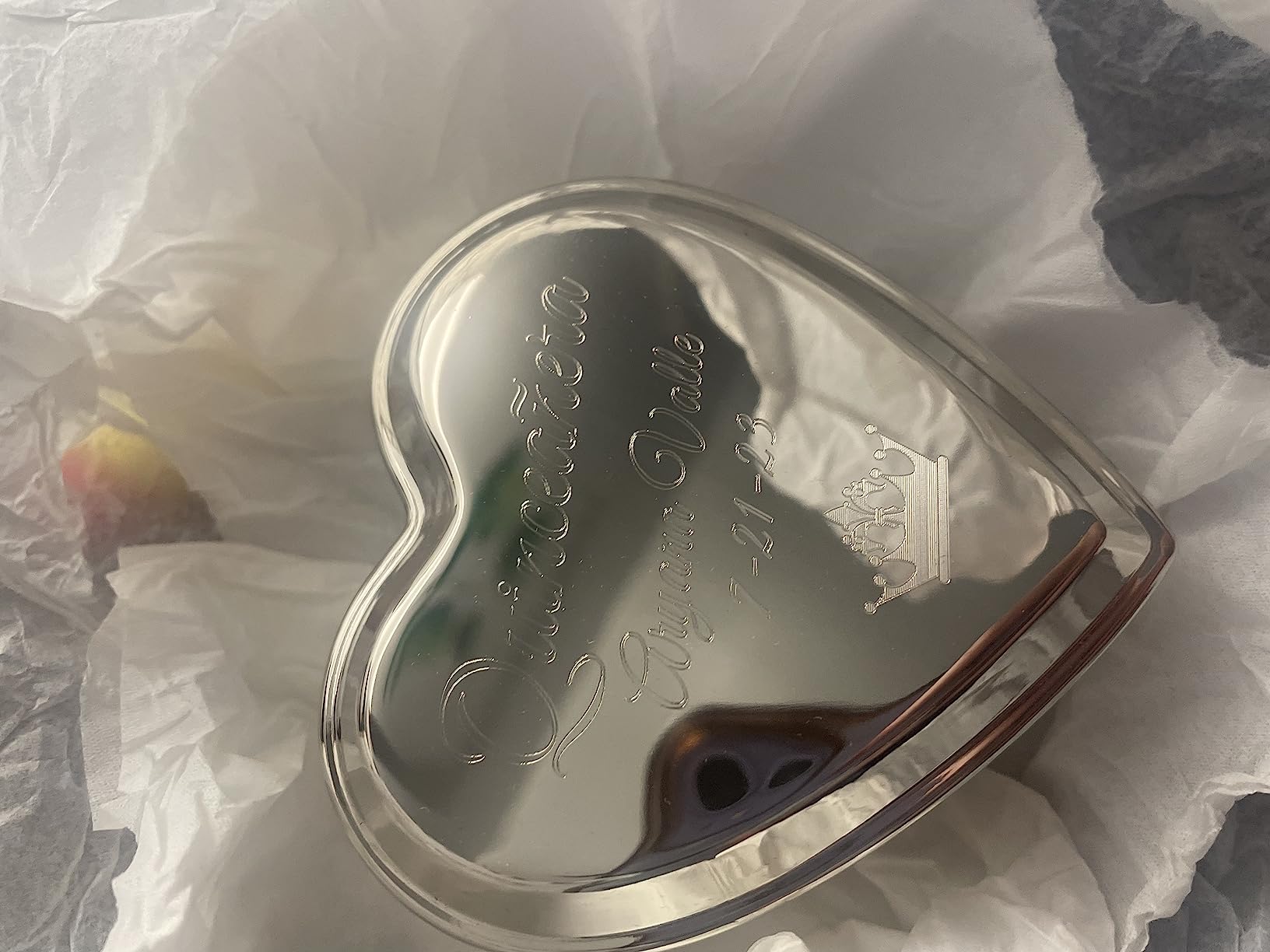 Cherished Moments Personalized Quinceañera Jewelry Box, Heart Keepsake customer photo 2