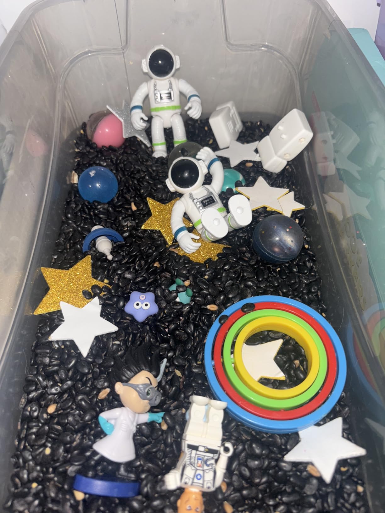 COOLDUCK Solar System Planets Space Balls STEM Toy Educational Kids Boys | STEM Educational, Sensory Toys for Autistic Children, Non-Toxic, Space Astronaut Slime Ball Alien Monster Toy Set for 3-5 6-8 customer photo 1