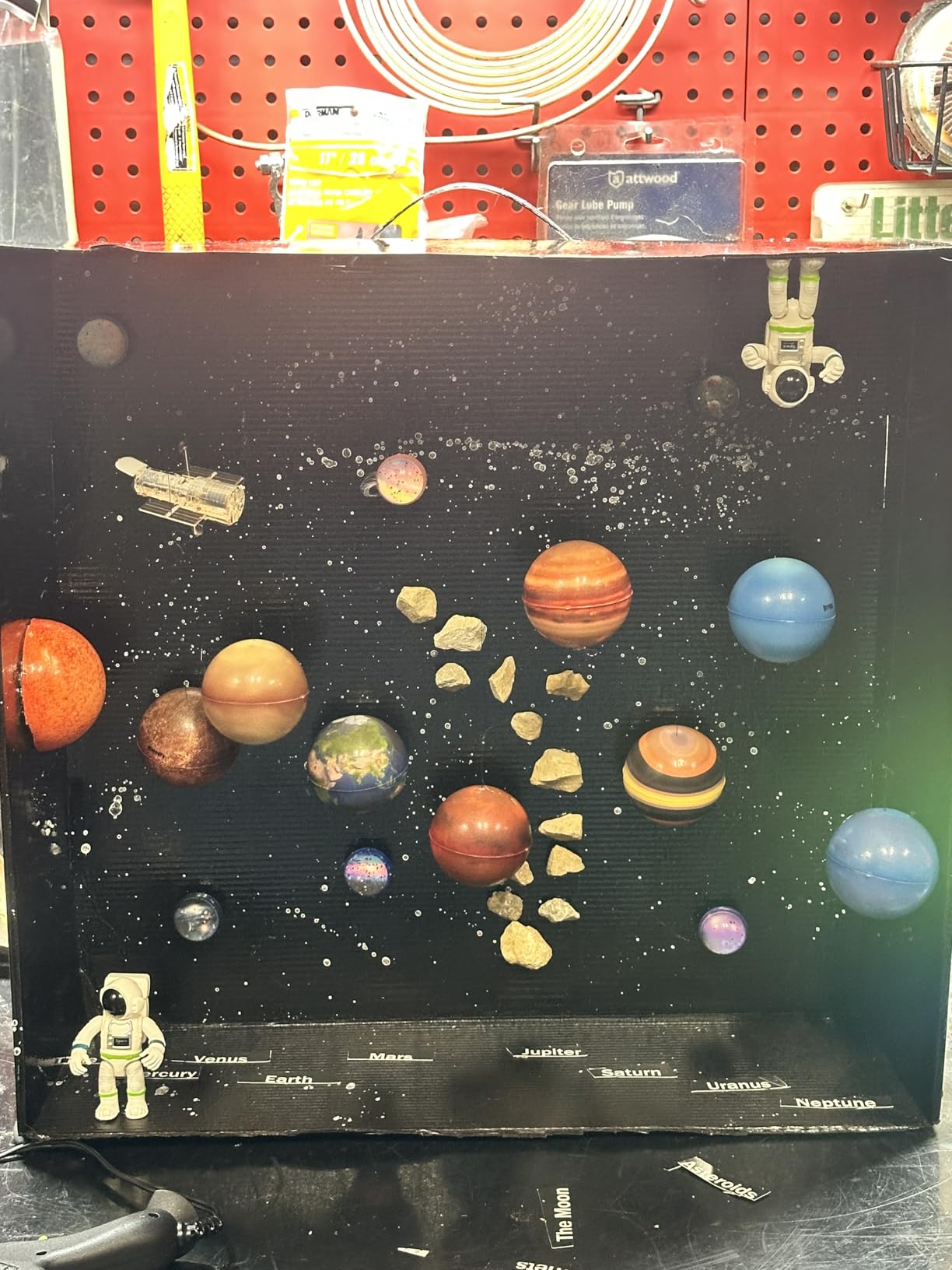 COOLDUCK Solar System Planets Space Balls STEM Toy Educational Kids Boys | STEM Educational, Sensory Toys for Autistic Children, Non-Toxic, Space Astronaut Slime Ball Alien Monster Toy Set for 3-5 6-8 customer photo 2