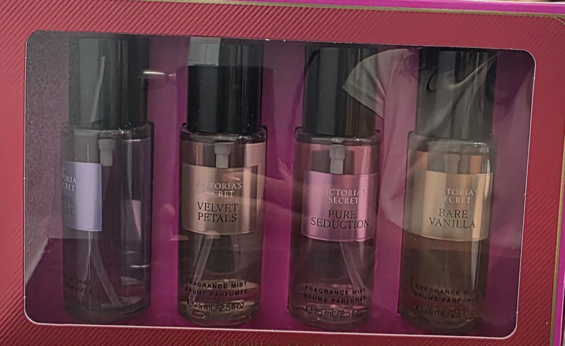 Victoria's Secret Fragrance Mist Collection 4 Piece Mini Mist Gift Set customer photo 1