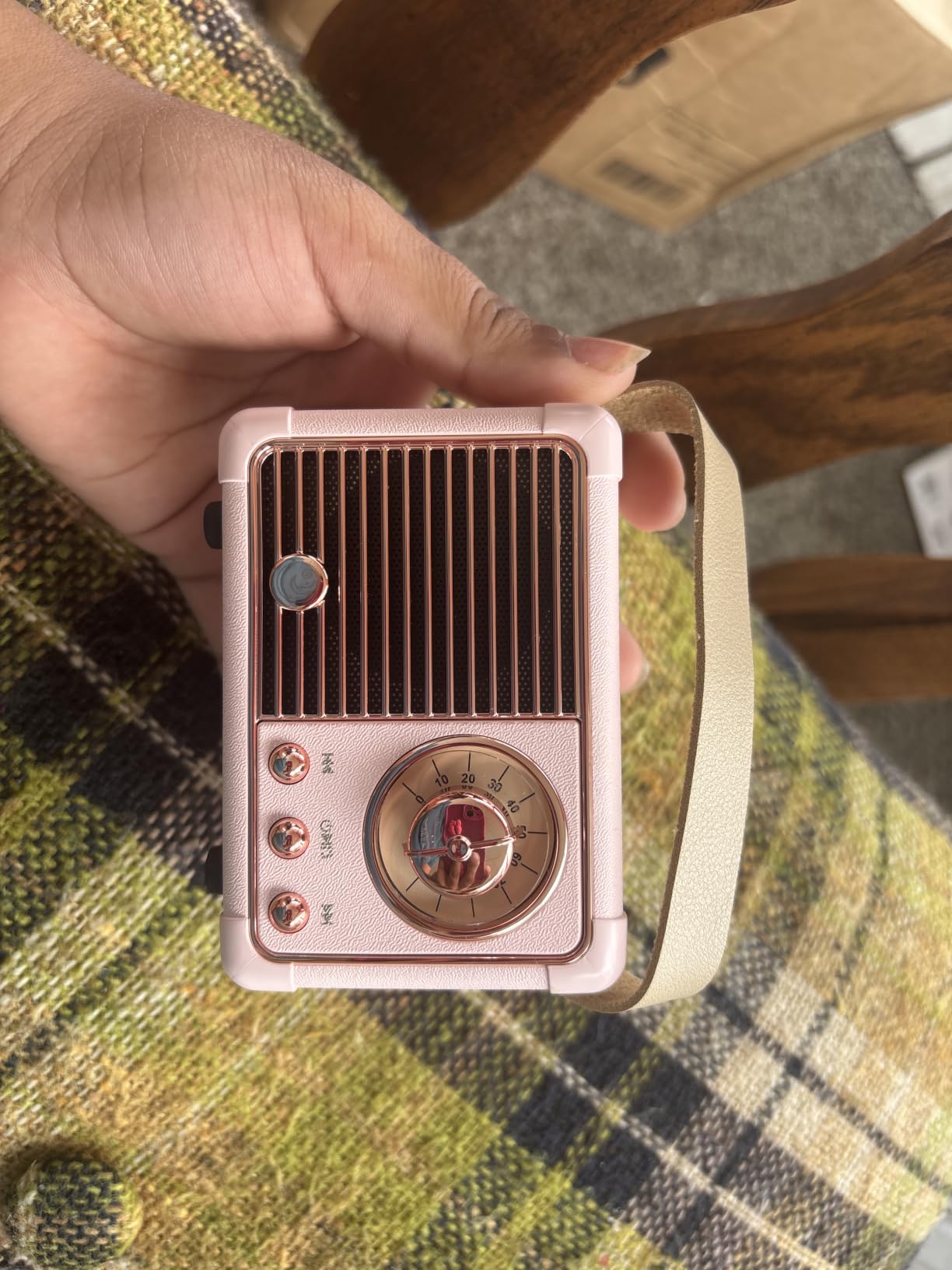 Baolira Retro Bluetooth Speaker, Gifts for Teen Girls, Cute Room Decor | Mini Portable Speaker, Birthday Gifts for Girls & Women customer photo 1