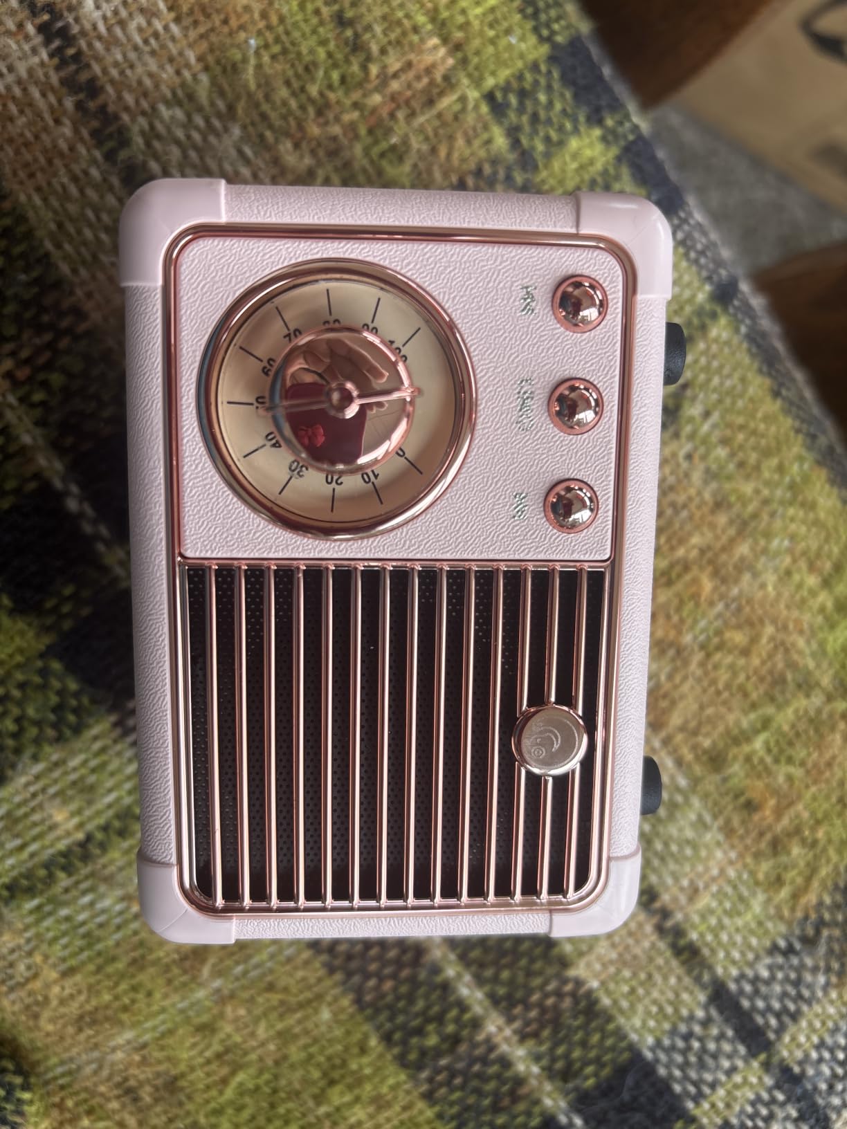 Baolira Retro Bluetooth Speaker, Gifts for Teen Girls, Cute Room Decor | Mini Portable Speaker, Birthday Gifts for Girls & Women customer photo 2