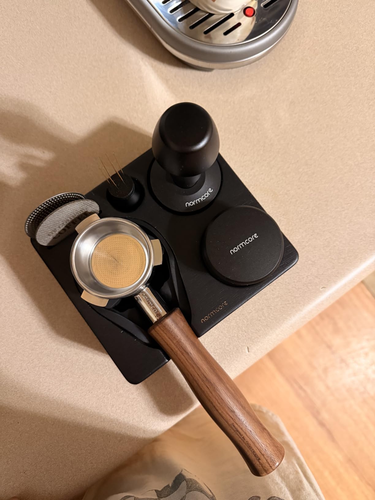 Normcore V4 Coffee Tamper 53.3mm - Spring-Loaded Calibrated Tamper customer photo 2