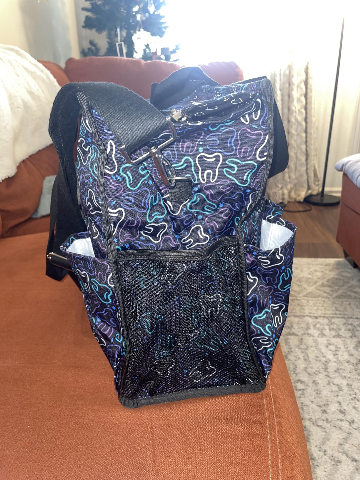 Nurse Bags for Work Nursing Bag Multiple Pockets Waterproof Organizing Zip Top Clinical Bag for Nursing Students customer photo 1