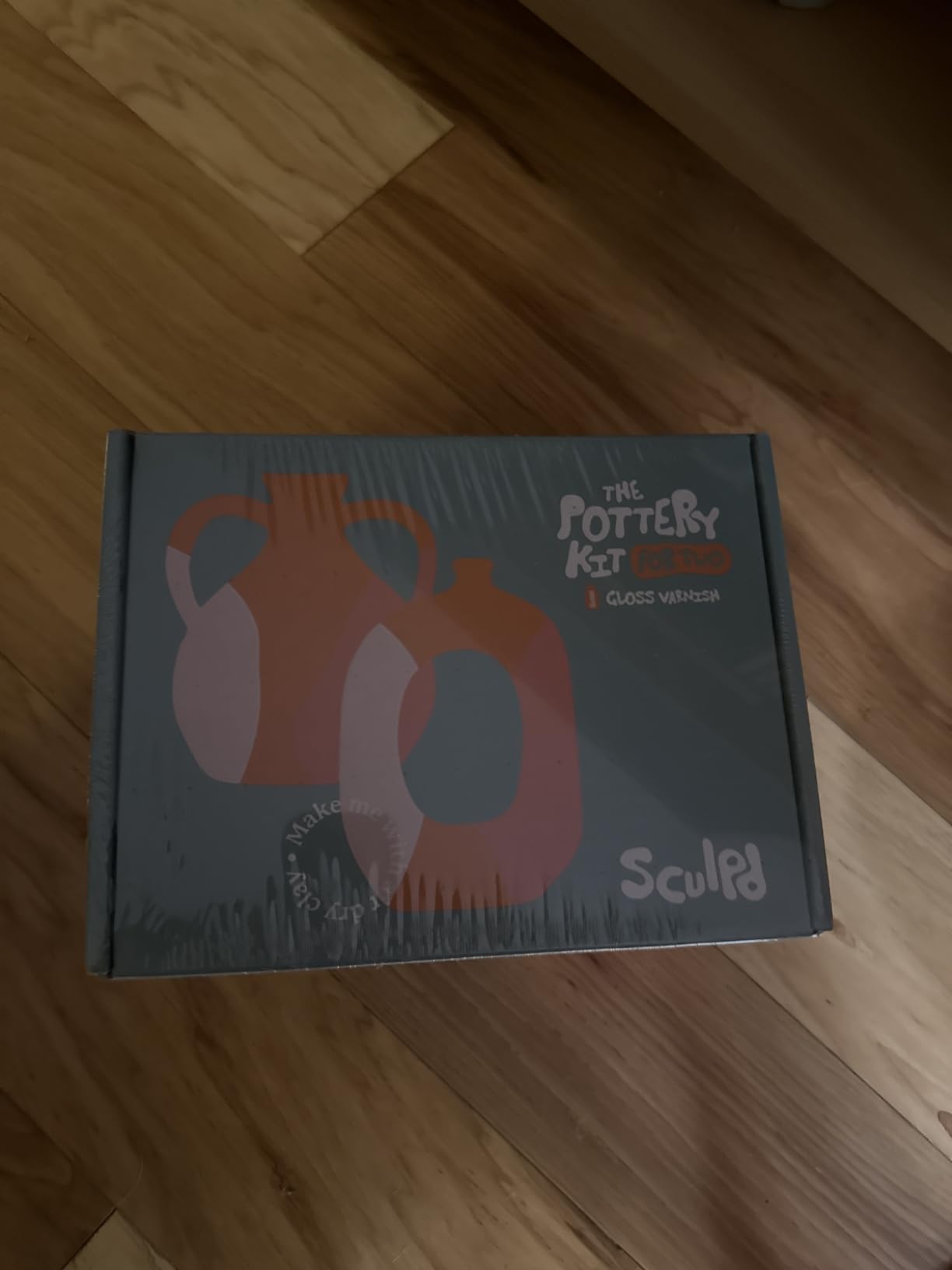 Sculpd - The Original Pottery Kit for Adults - Air Dry Clay for Adults, Tools, Varnish, Paints, Brushes customer photo 1