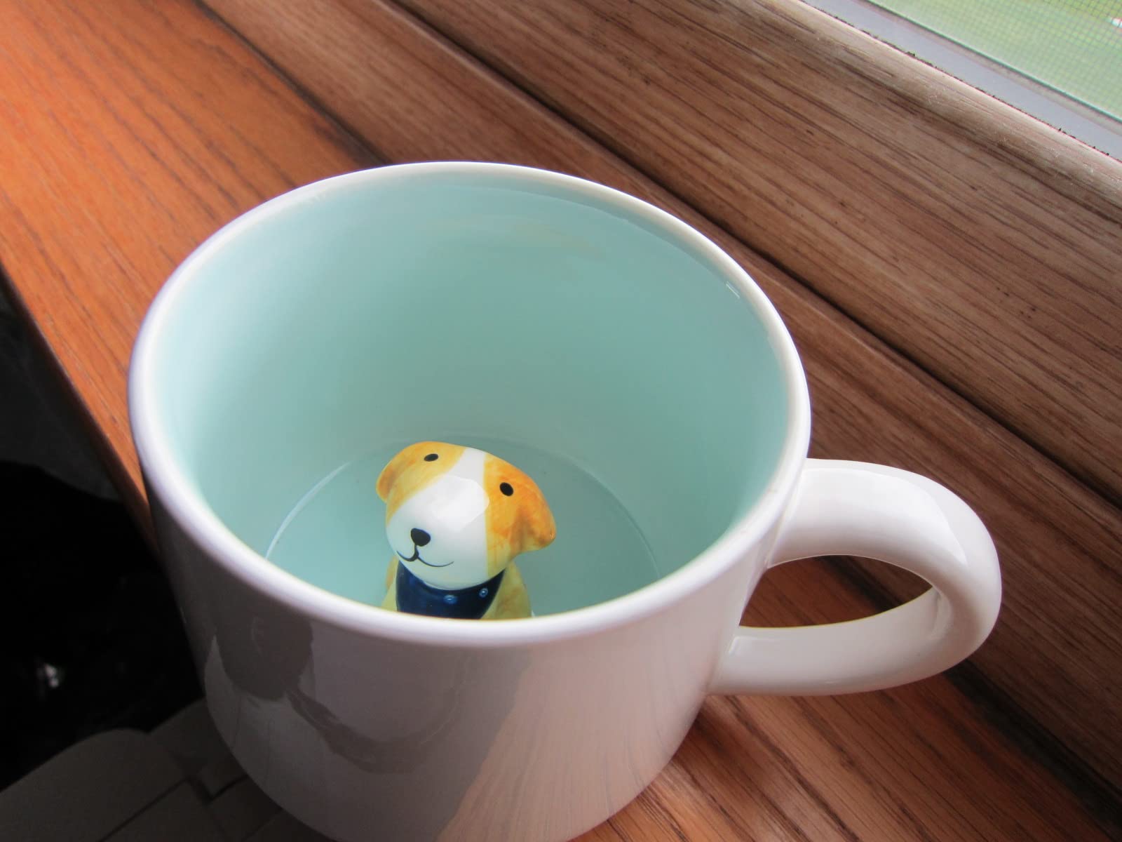 Arawat Animal Coffee Mugs with Duck Cute Coffee Mugs 12 OZ Duck Inside Cups Tea Cups with Handle Ceramic Cups Funny Coffee Mugs with Spoon Mugs Gift for Women Friends Coffee Mug for Birthday customer photo 2