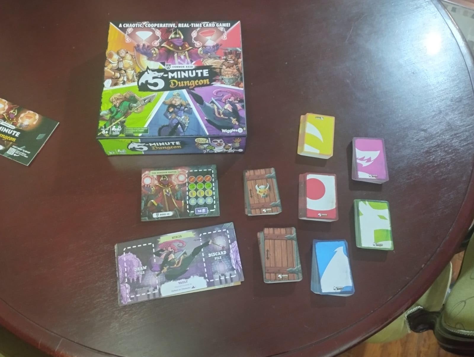 Wiggles 3D 5-Minute Dungeon A Chaotic, Co-Operative, Real-time Card Game | Fast-Paced Board Game | for Families, Ages 8 & up | 2-5 Players customer photo 1