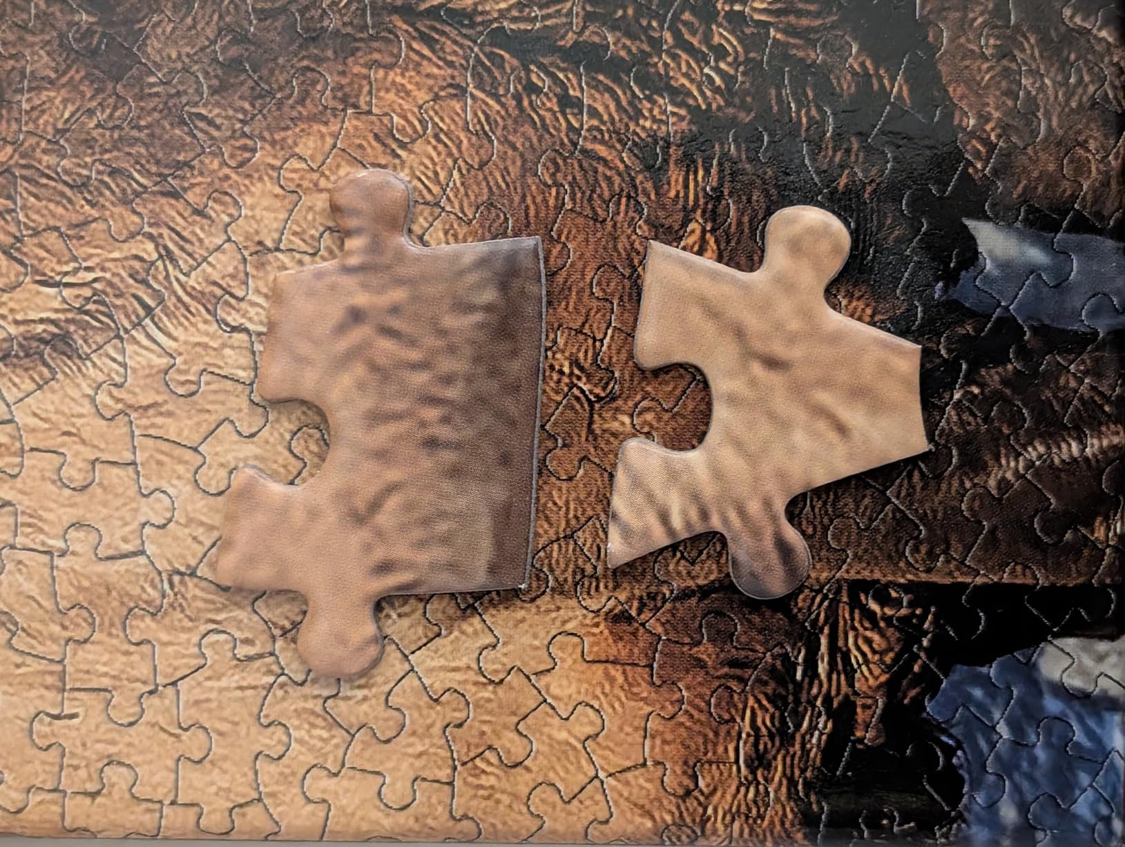Madd Capp Puzzles - I AM ELK - 1000 Pieces - Animal Shaped Jigsaw Puzzle, Multi customer photo 1