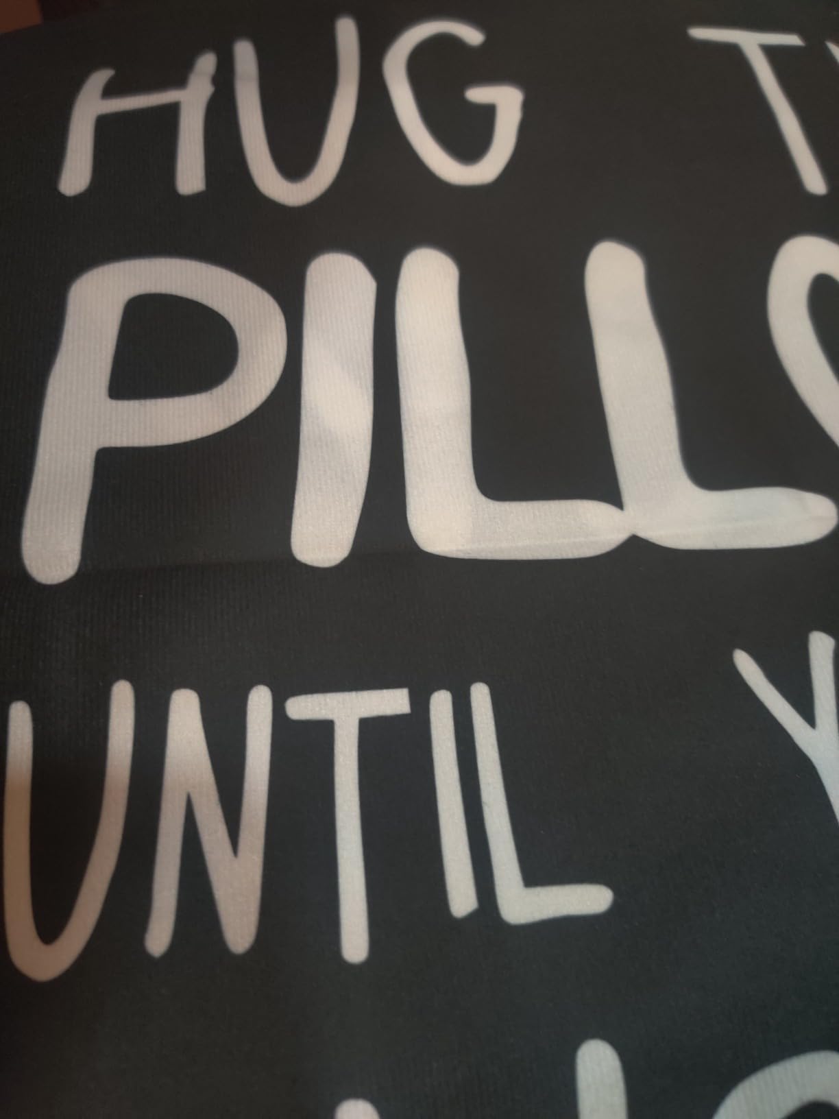 Sufamb Hug This Pillow Until You Can Hug Me Throw Pillow Covers, 18 x 18 Pillow Case, for Boyfriend Girlfriend Birthday Gifts, Long Distance Relationships Gifts customer photo 1