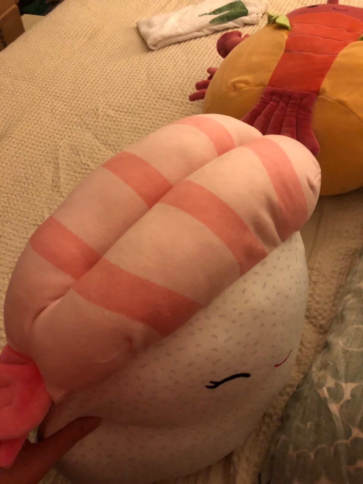 Squishmallows Original 14-Inch Large Winking Keina Shrimp Sushi - Official Jazwares Plush customer photo 1