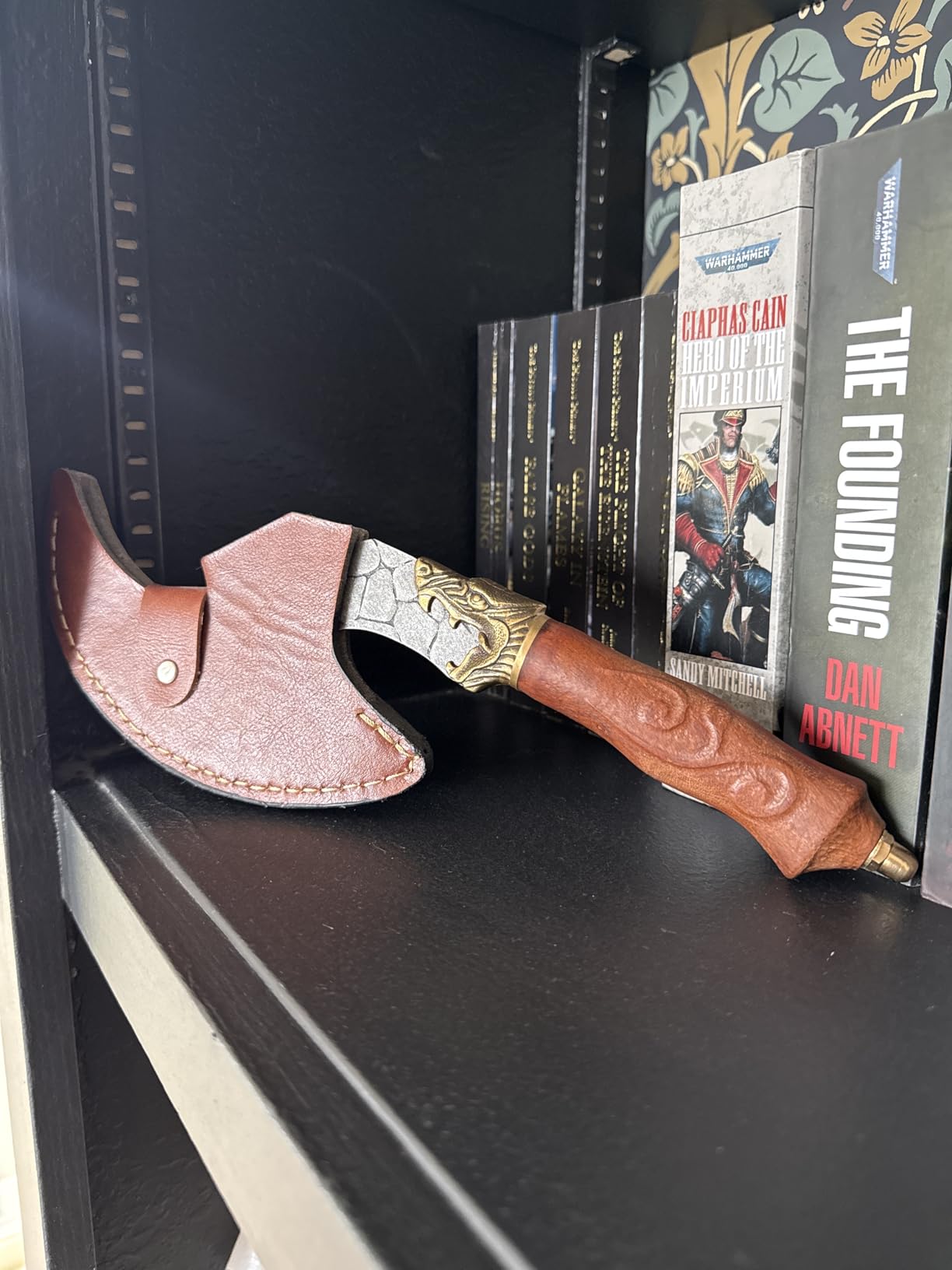 ROCOCO Viking Cleaver Knife Birthday - Kitchen Axe & Sheath Father Gift Men customer photo 2
