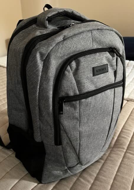 BIKROD Travel Laptop Backpack, 17 Inch Extra Large School Backpacks for Teen Boys and Girls, Black Water Resistant Women Back Pack, Business Men Sturdy Computer Bag customer photo 2