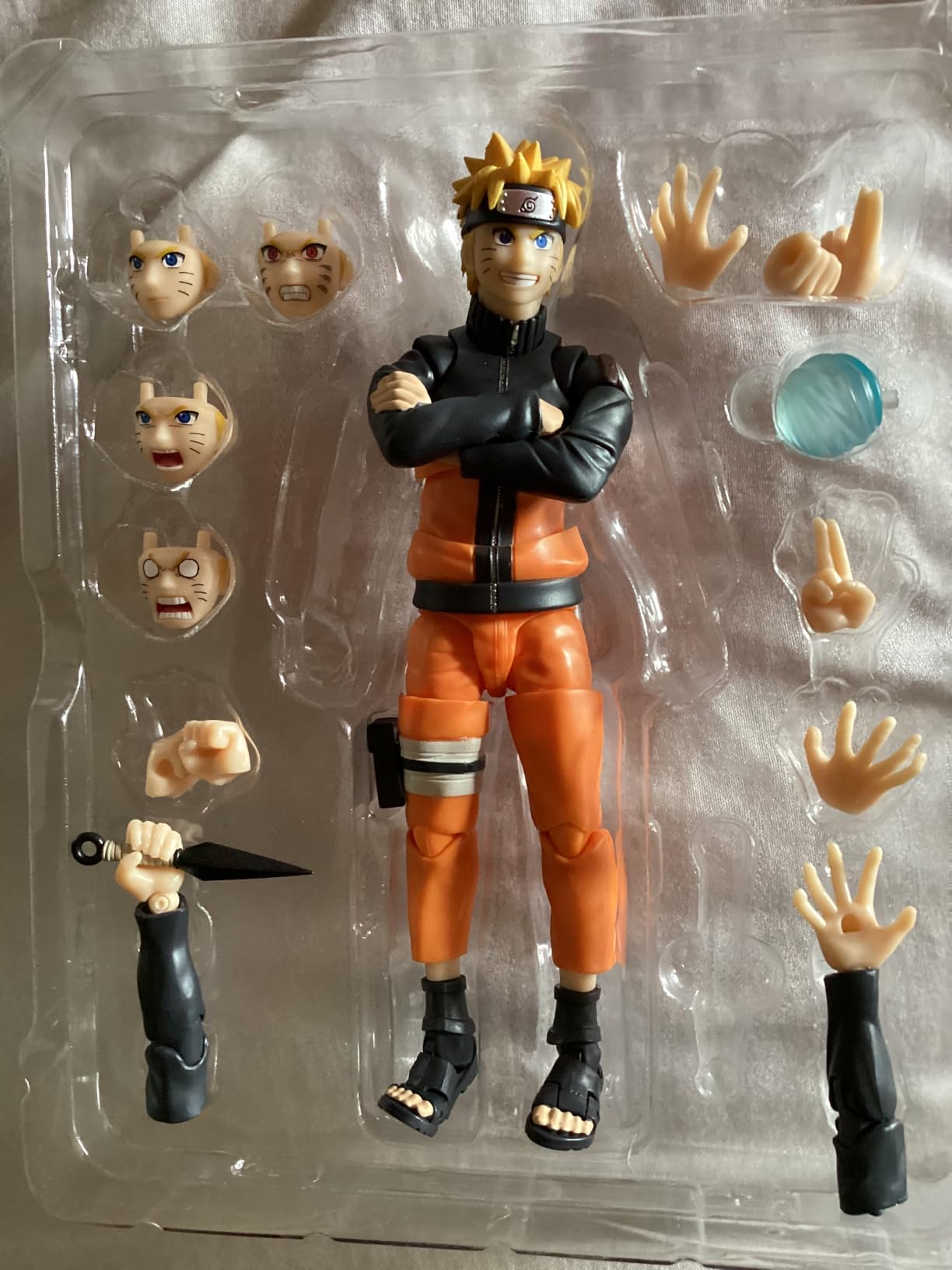 Naruto Shippuden - Naruto Uzumaki -The Jinchuriki Entrusted with Hope, Bandai Spirits S.H.Figuarts Action Figure | Naruto Shippuden 6 Inch Action Figure S.H. Figuarts - Jinchuuriki Naruto Uzumaki customer photo 1