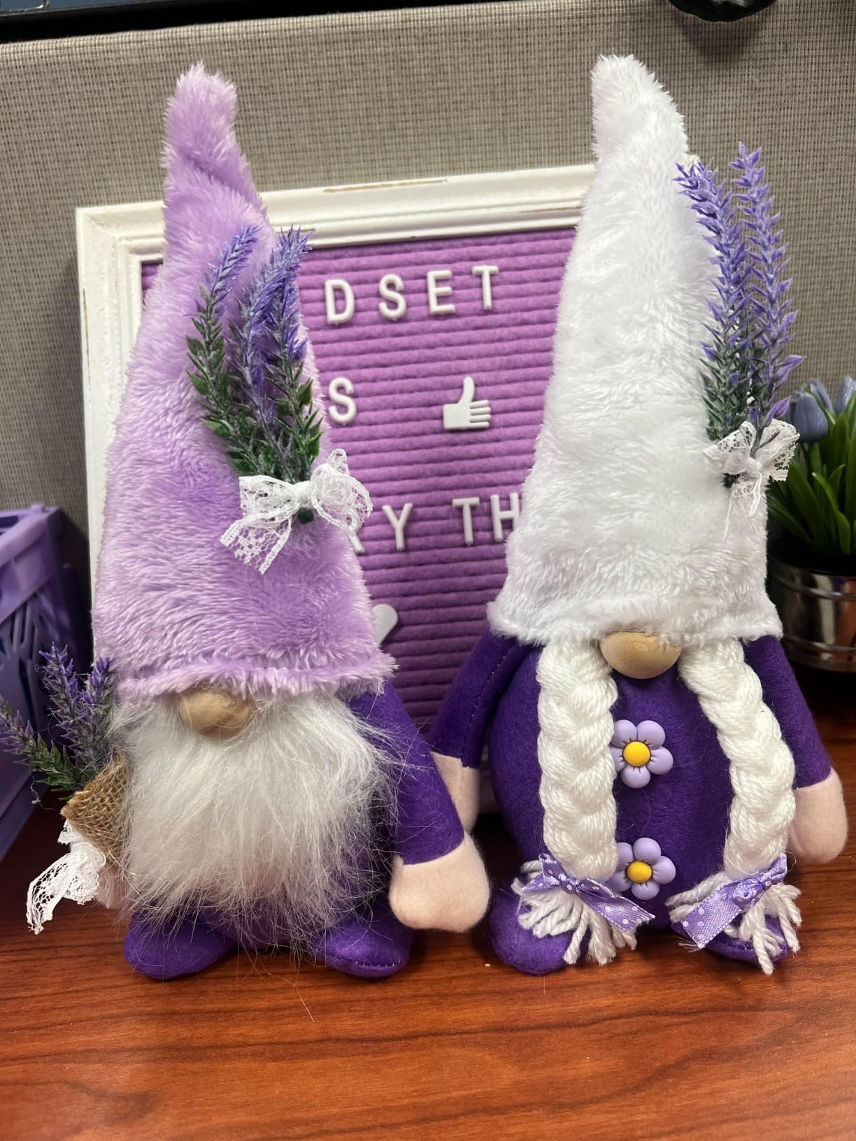 Bumble Bee Gnome,Honeybee Spring Summer Bee Figurines Bee Ornaments | Bumble Bee Gnome,Honeybee Spring Gnomes Ornaments, Summer Bee Figurines Table Shelf Tiered Tray Decorations, Gifts for Women customer photo 2