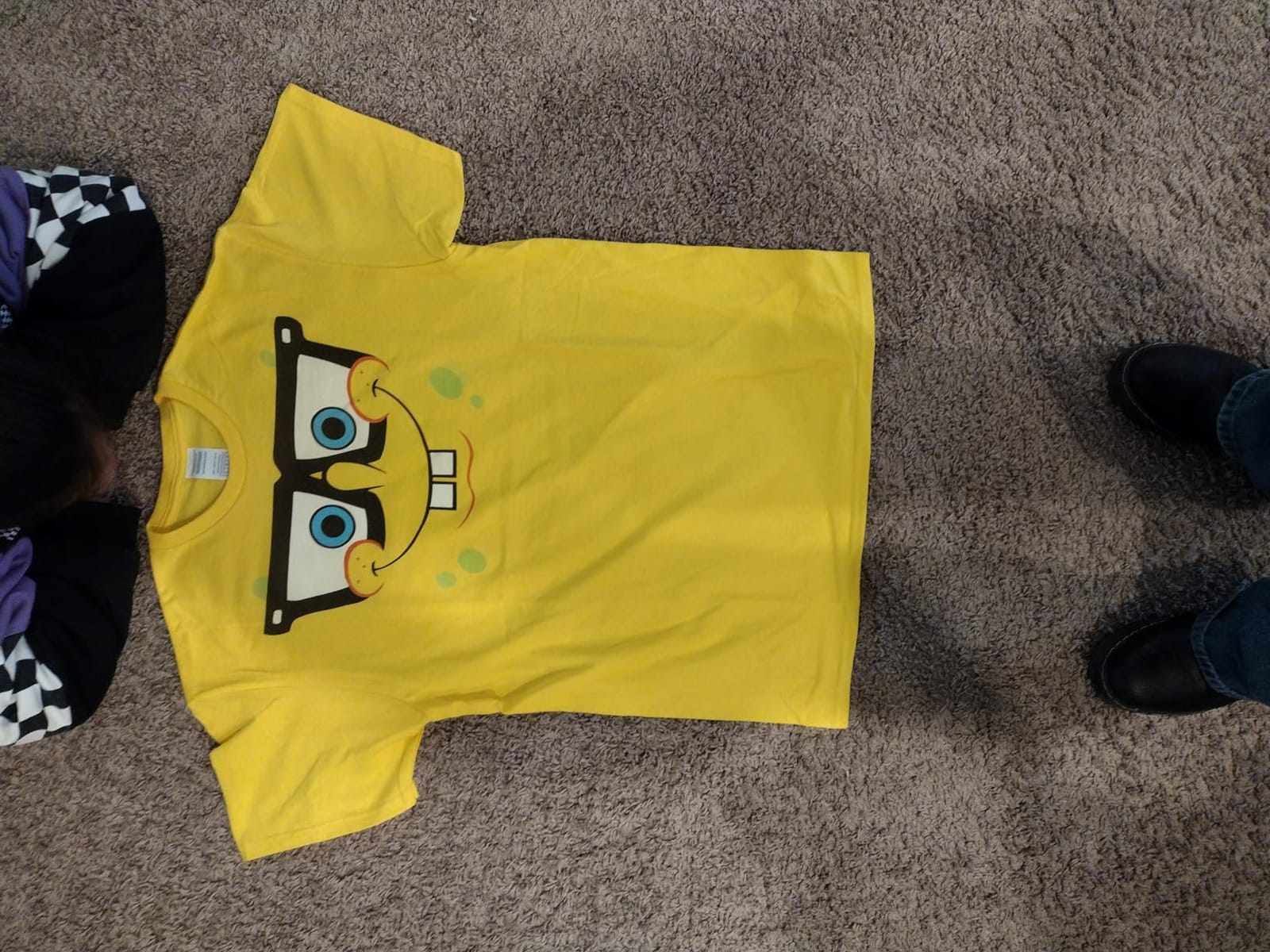 SpongeBob Big Face Expressions Collection Unisex Adult T-Shirt customer photo 2